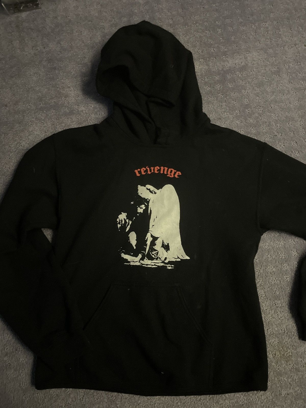 Revenge XXXTentacion Revenge Black and white and red Hoodie ⚔️ RARE⚔️ Size US S / EU 44-46 / 1 - 7 Thumbnail