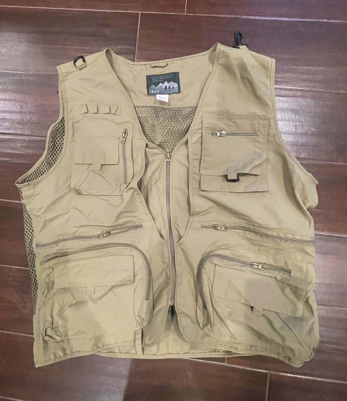 Other Vintage Tactical Utility Vest Khaki Multi Pocket XXL Size US XXL / EU 58 / 5 - 1 Thumbnail
