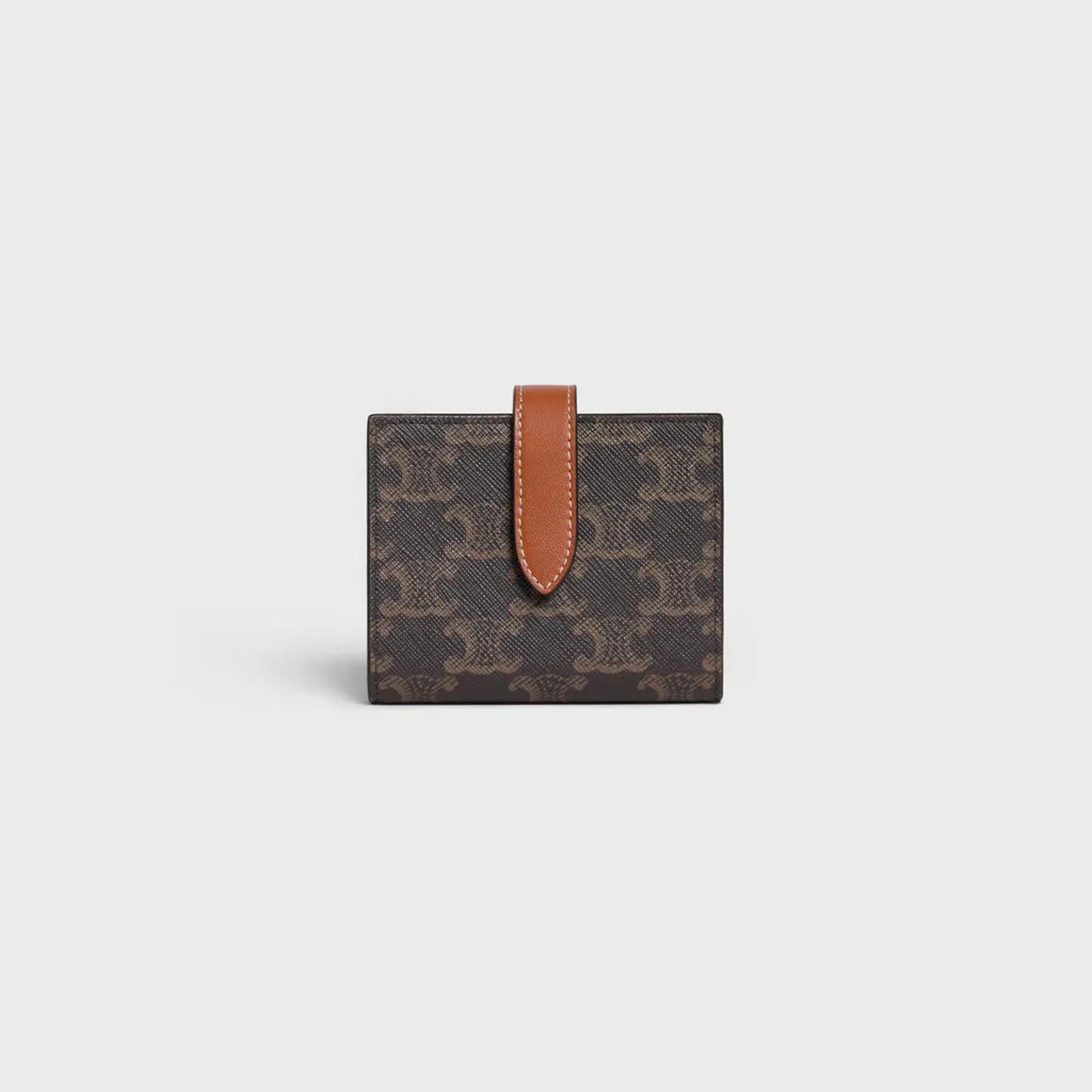 Celine Celine Triomphe Small Strap Wallet Size ONE SIZE - 2 Thumbnail