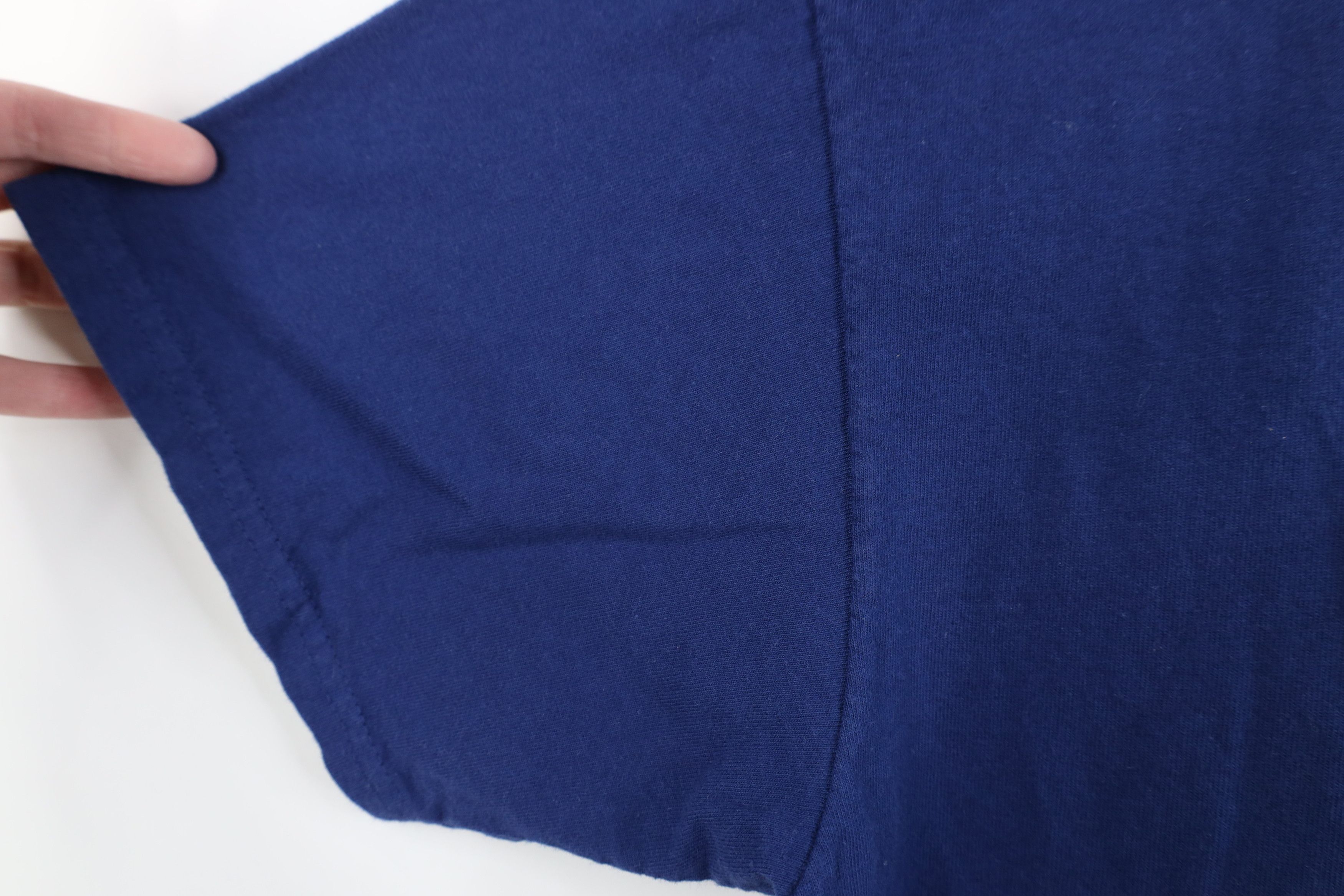 Ralph Lauren Vintage 90s Ralph Lauren Spell USA Flag T-Shirt Blue Cotton Size US M / EU 48-50 / 2 - 7 Thumbnail