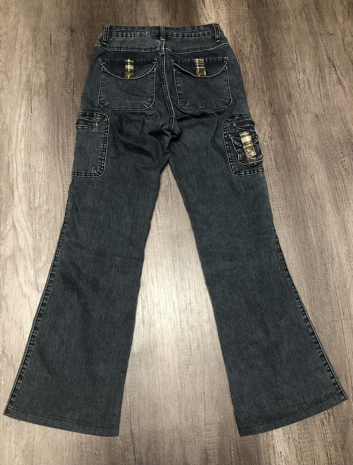 Designer × Japanese Brand Vintage Sun Rose Bush Pant Stretchable Jeans Size 27" / US 4 / IT 40 - 9 Thumbnail