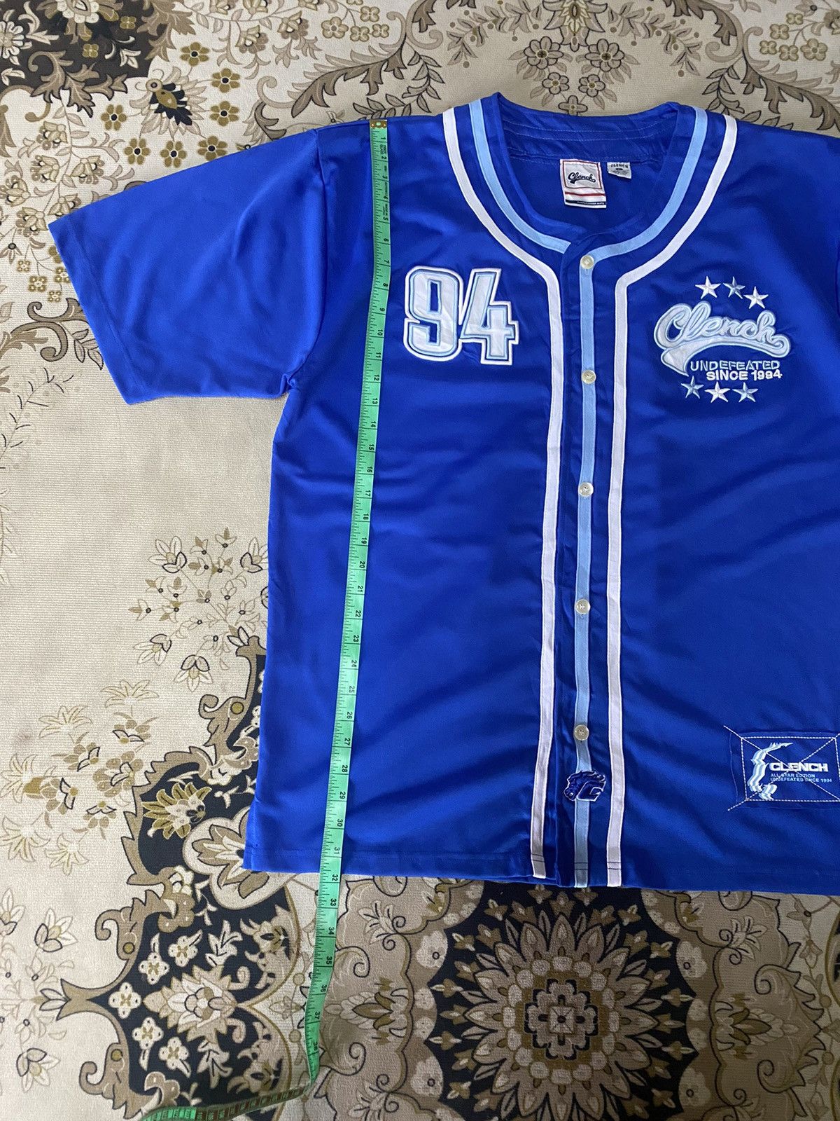 Clench 🔥RARE🔥🔥Vintage Clench Undefeated Jersey Size US XL / EU 56 / 4 - 10 Thumbnail