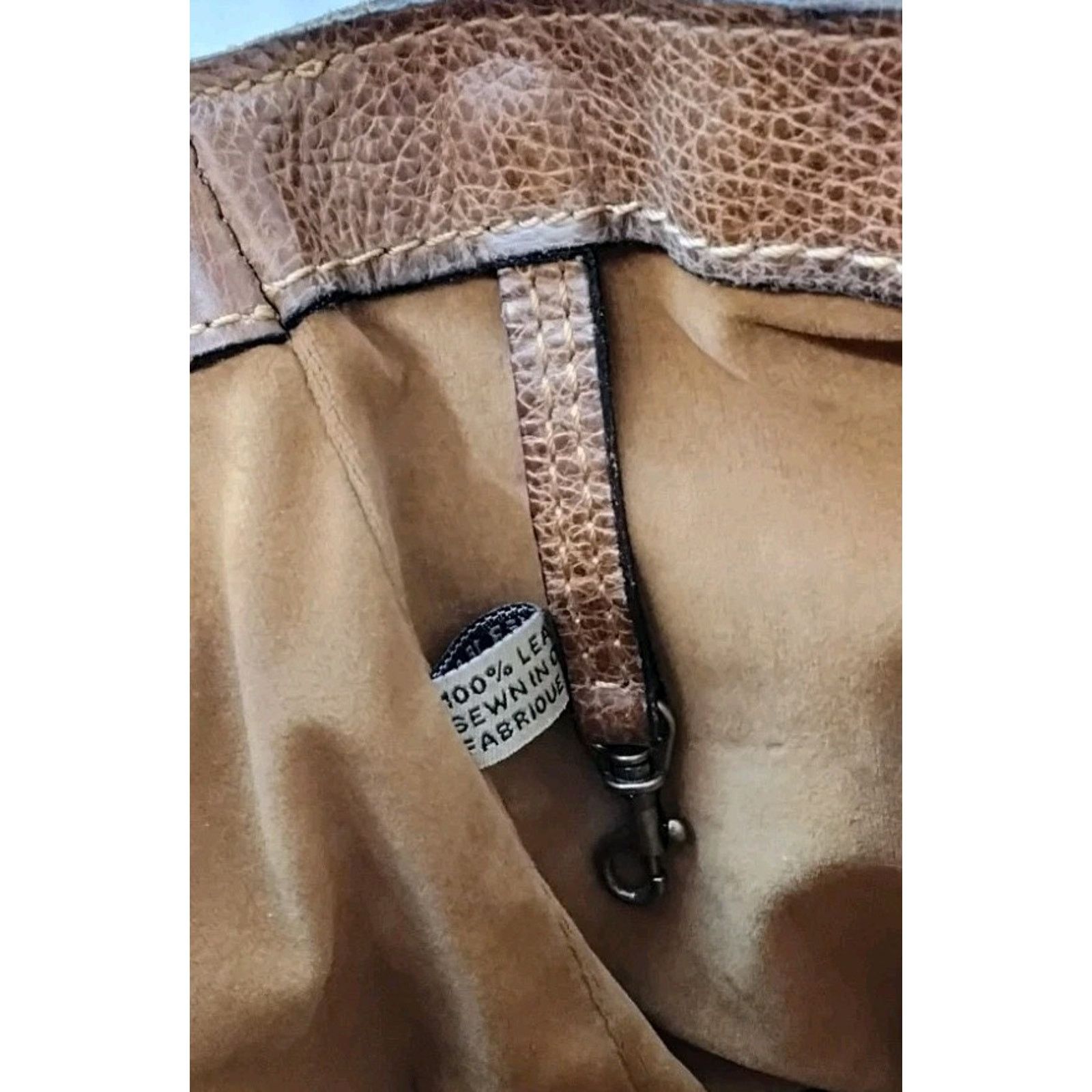 Patricia Nash Patricia Nash Leather Tote Bag Brown Purse Brass Hardware Size ONE SIZE - 12 Thumbnail
