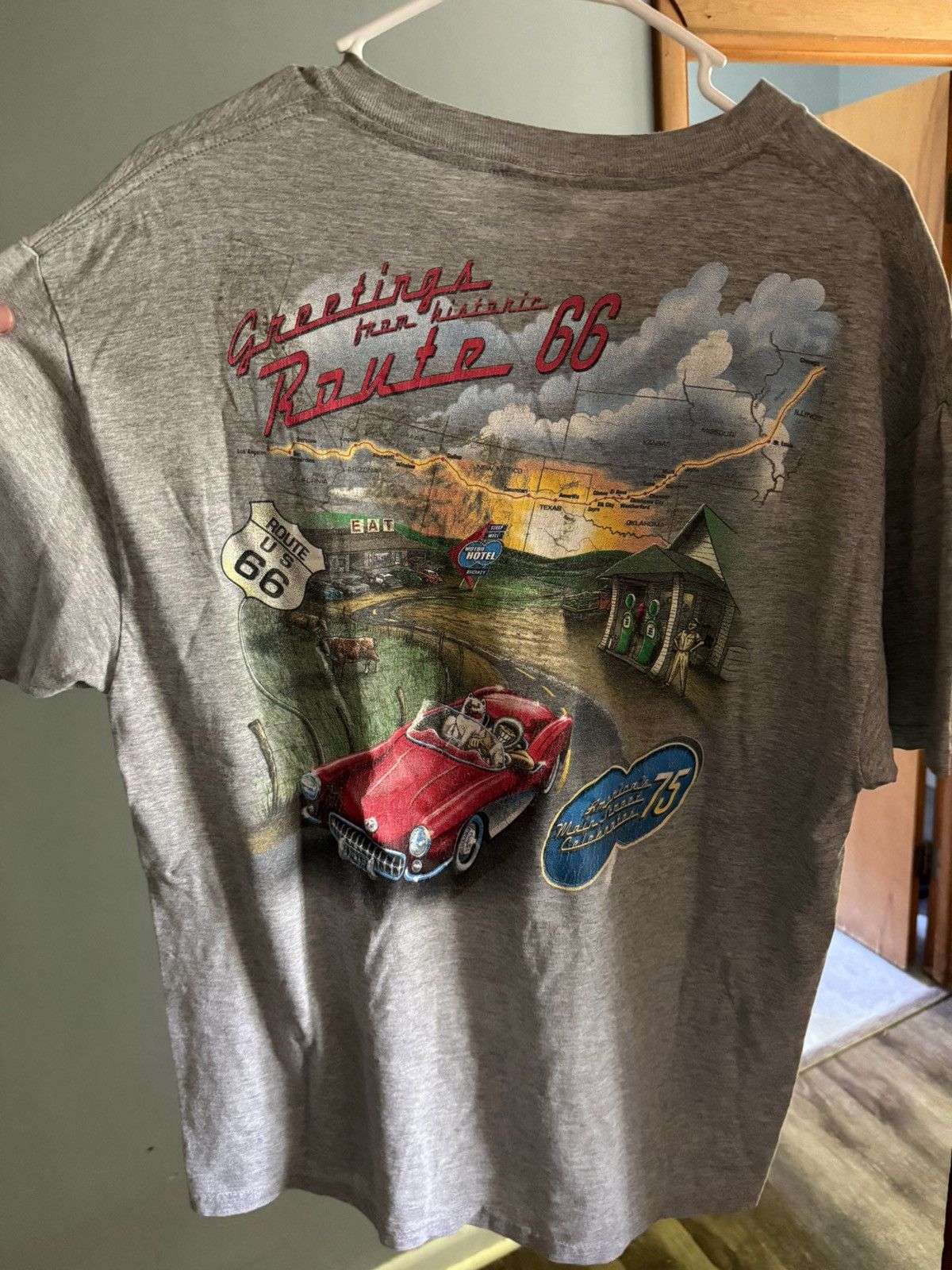 Vintage Route 66 tee Size US L / EU 52-54 / 3 - 2 Thumbnail