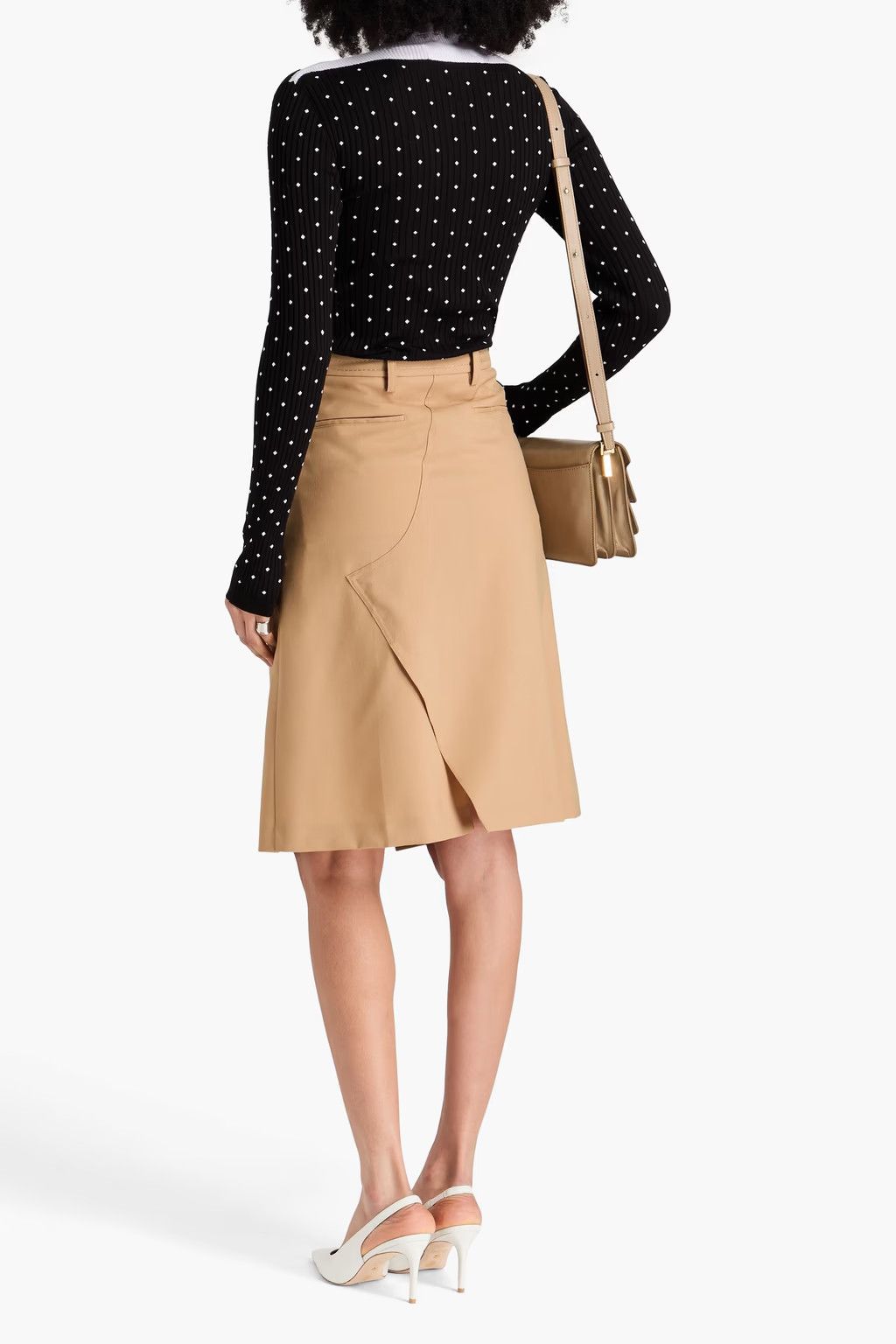 Marni o1y1125 Turtleneck Sweater in Black/White Size M / US 6-8 / IT 42-44 - 3 Thumbnail