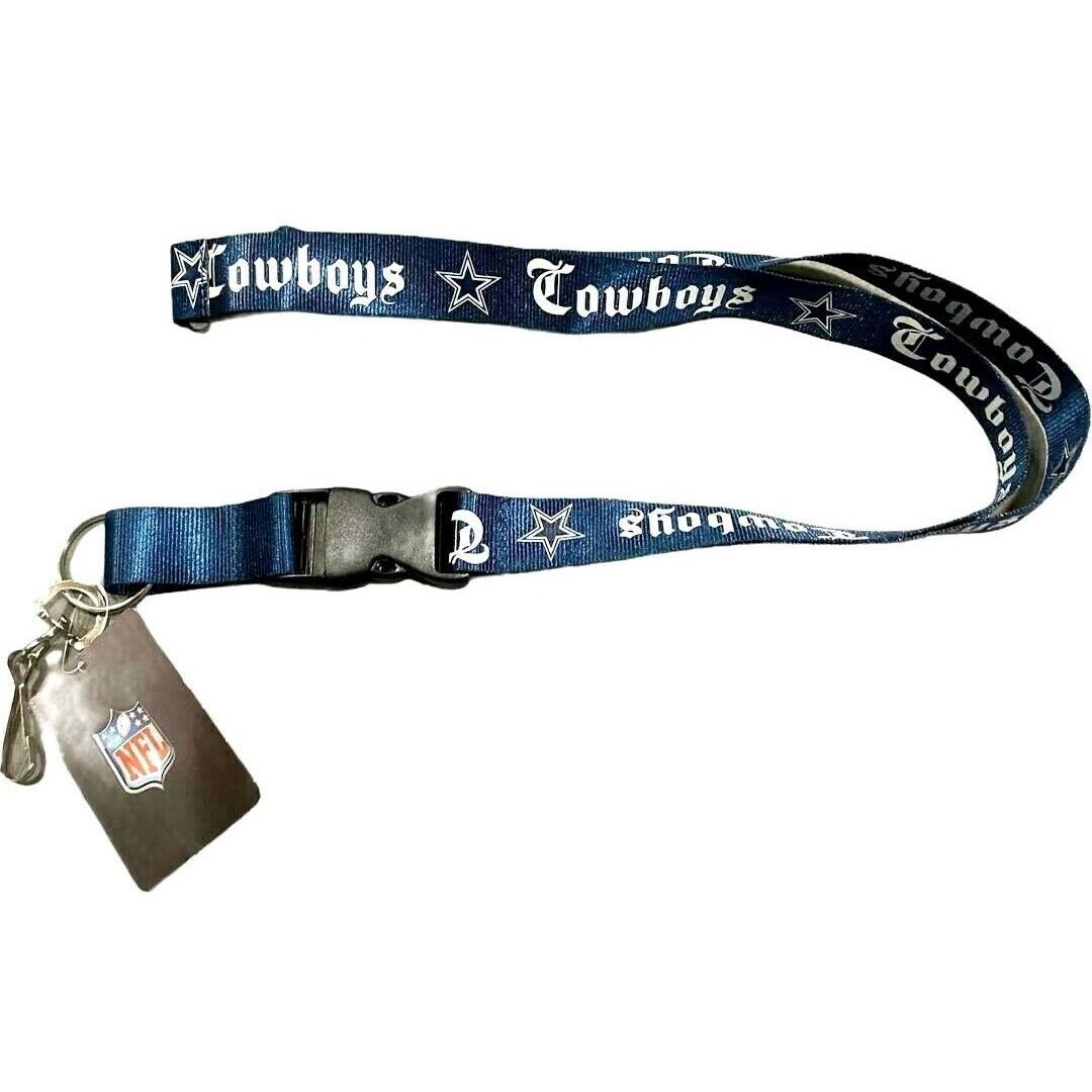Other DALLAS COWBOYS Team Lanyard Keychain Old English Font Design Size ONE SIZE - 2 Thumbnail