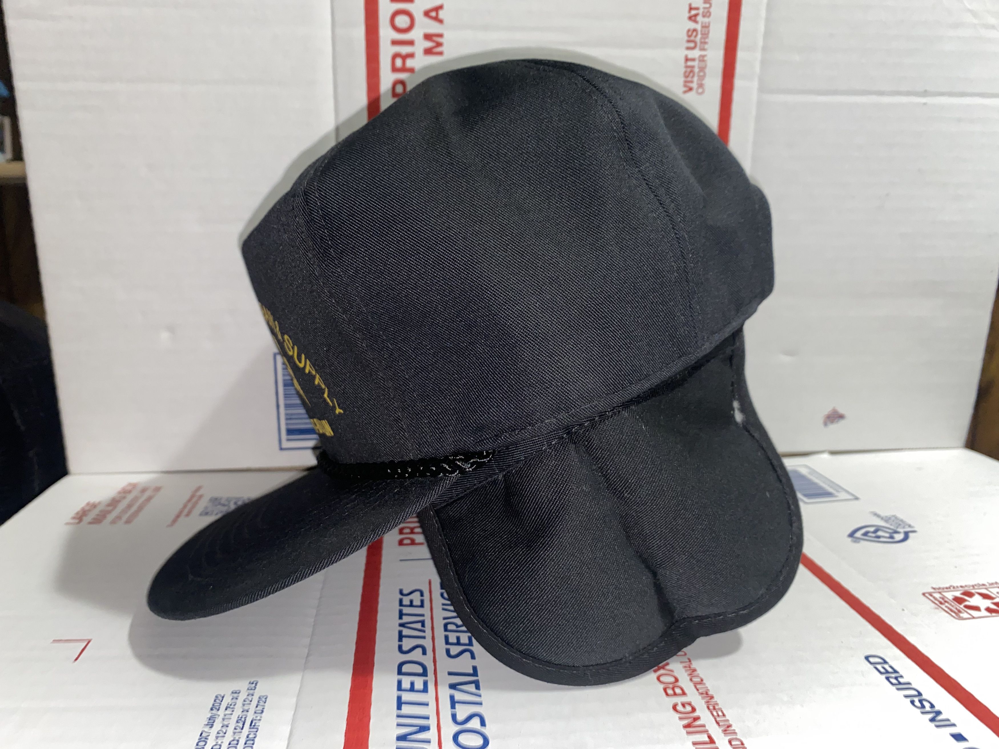 Vintage vtg Offerle CO-OP Grain Supply Trucker Hat Earflap Cap Farm Size ONE SIZE - 9 Thumbnail