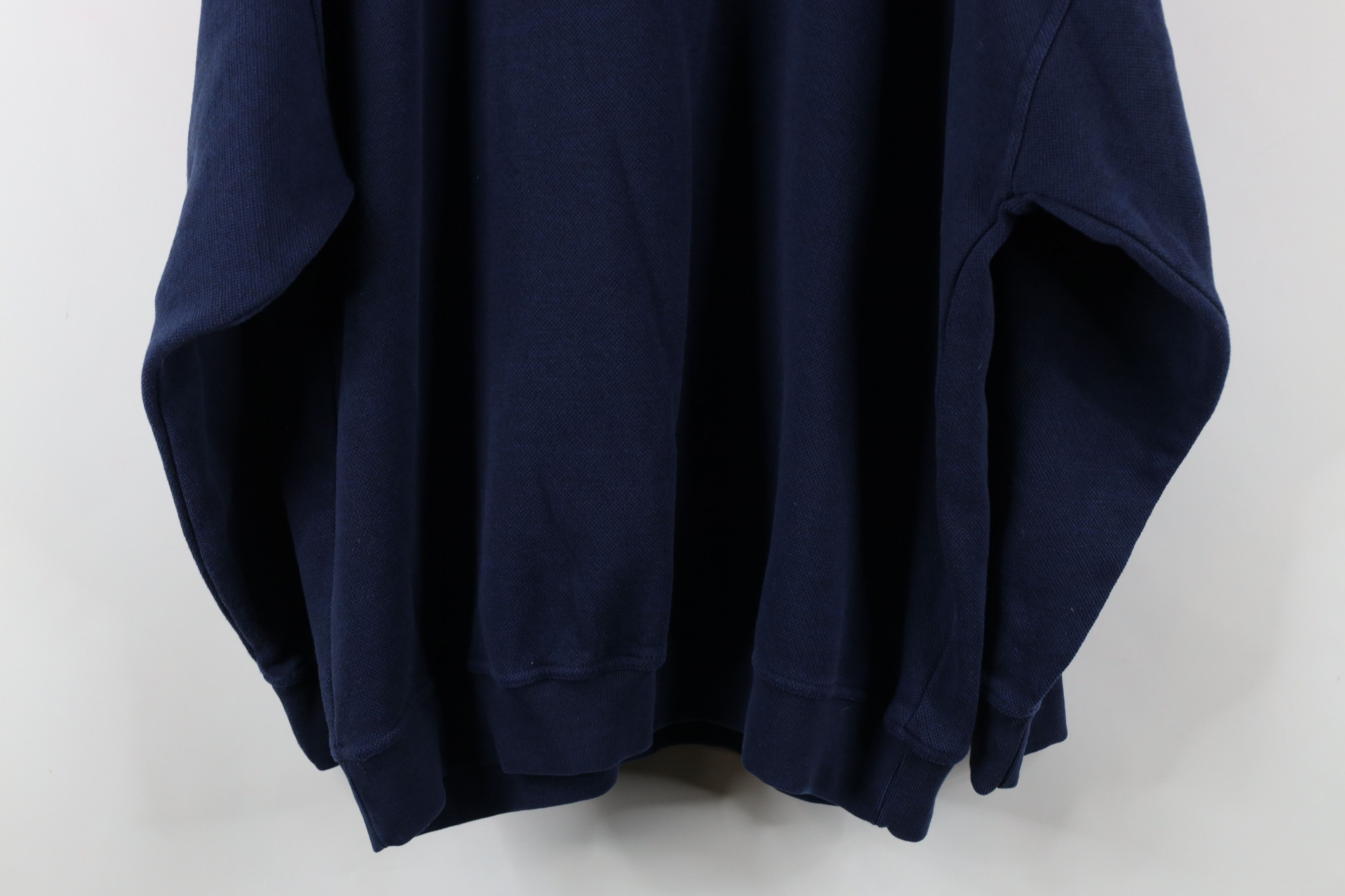 Vintage Vintage 90s Streetwear Faded Collared Pullover Sweatshirt Size US XXL / EU 58 / 5 - 10 Thumbnail