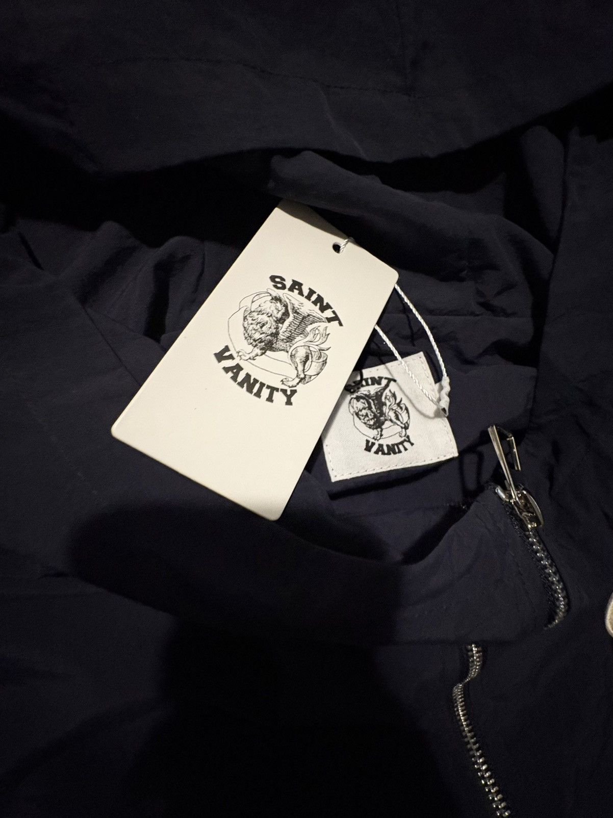 Saint Vanity Saint Vanity Midnight Blue Nylon Jacket Size US XL / EU 56 / 4 - 2 Thumbnail