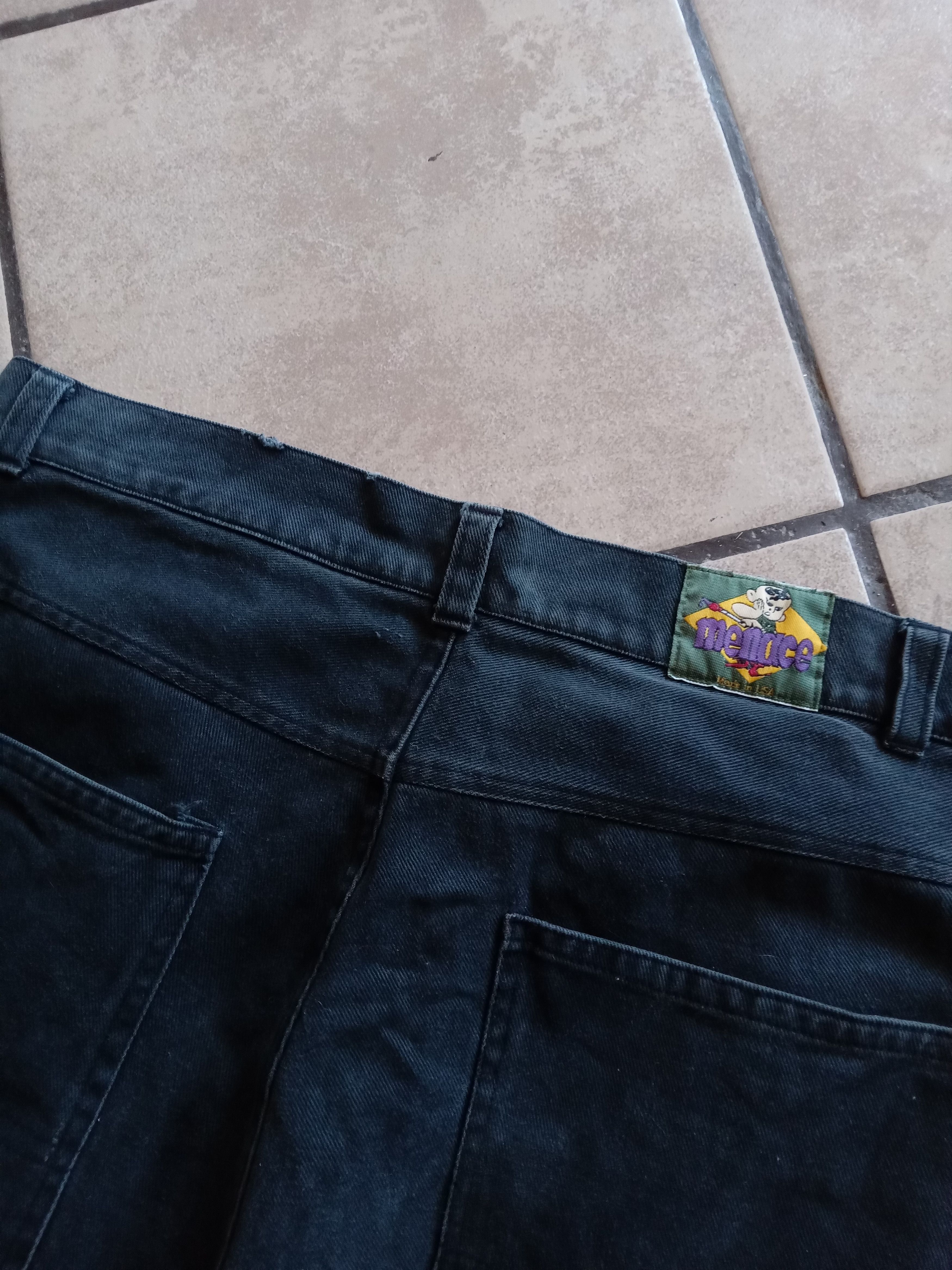 JNCO 90s MENACE SKATE SHORTS Size US 38 / EU 54 - 6 Thumbnail