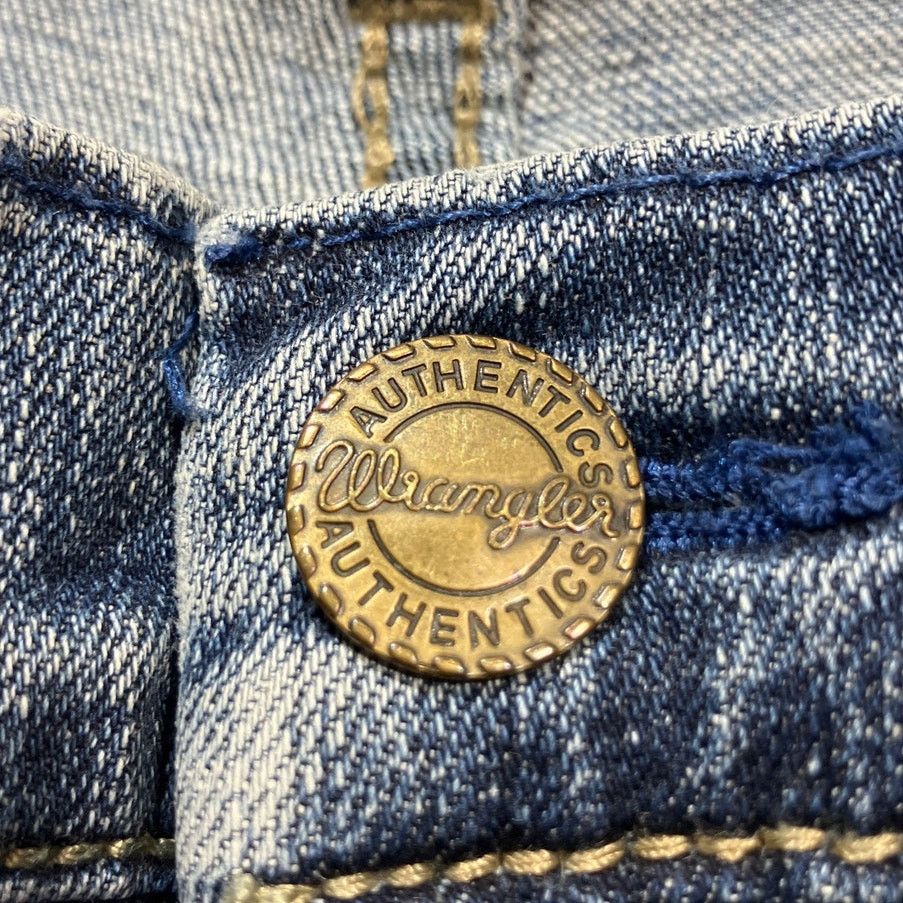 Wrangler Wrangler Authentics Retro Slim Bootcut Blue Denim Jeans Men Size US 31 - 4 Thumbnail