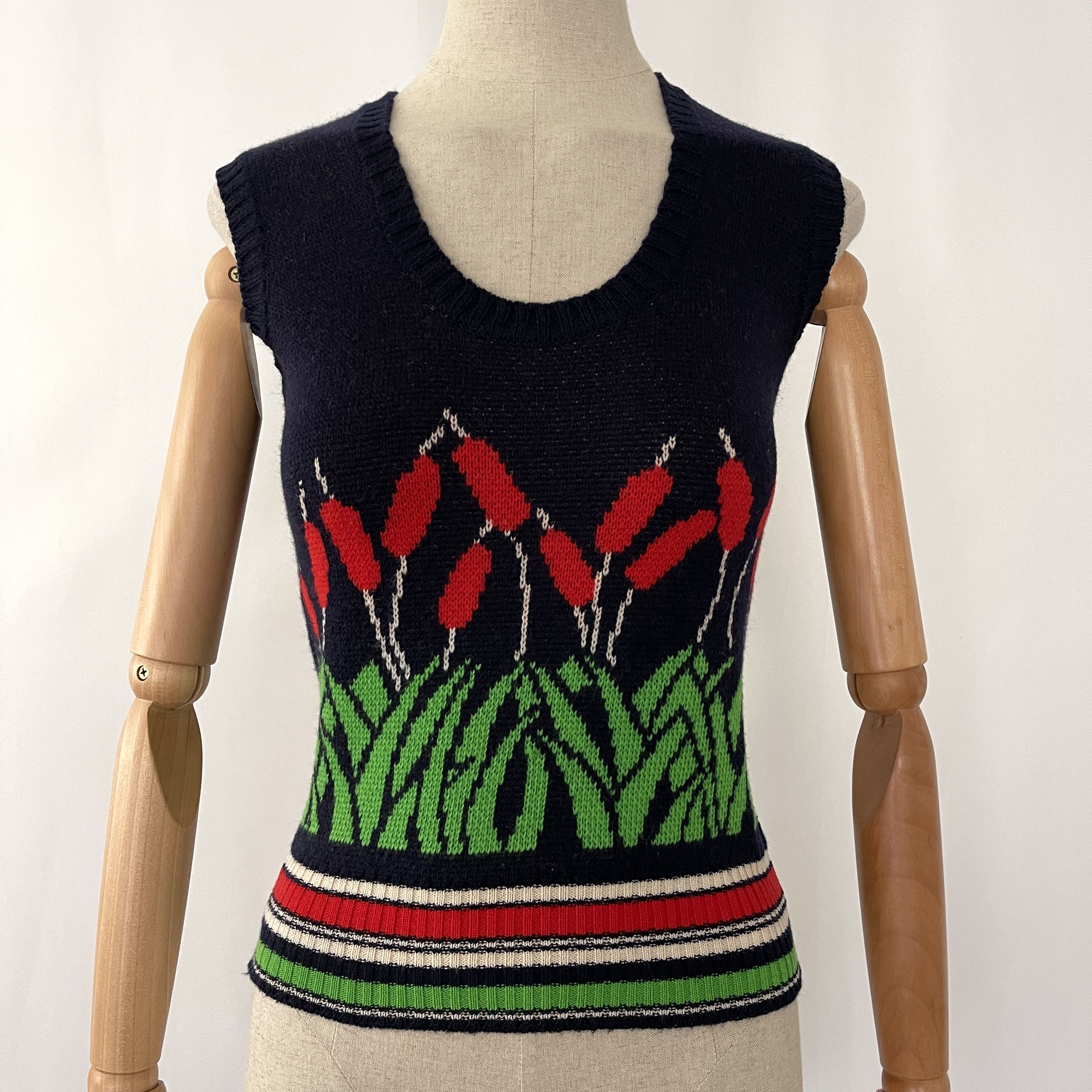 Lanvin LANVIN Wool Vintage Vest Y2K Size XS-M Size S / US 4 / IT 40 - 1 Thumbnail