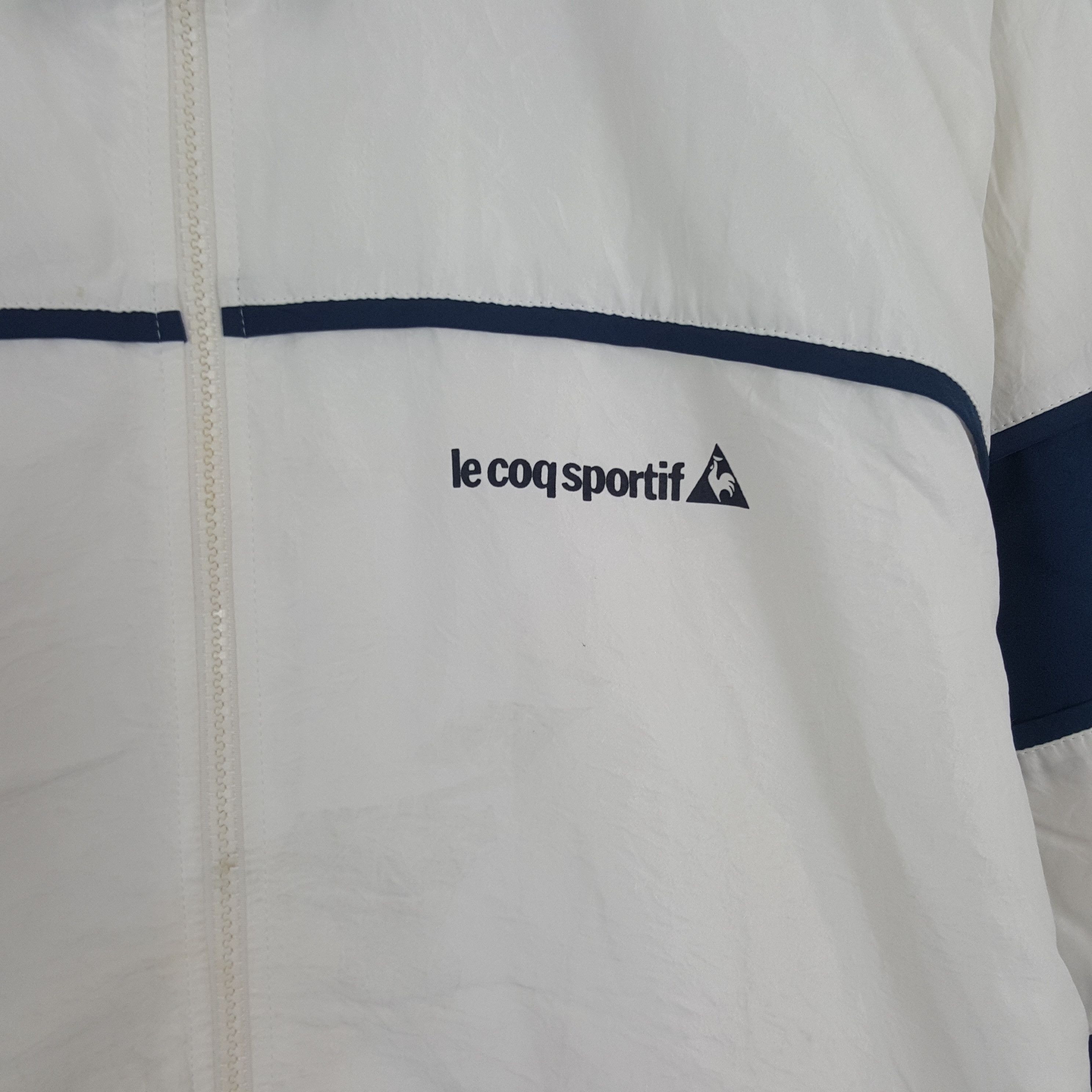 Le Coq Sportif × Vintage Vintage Le Coq Sportif Windbreaker Sport Jacket Size US L / EU 52-54 / 3 - 4 Thumbnail