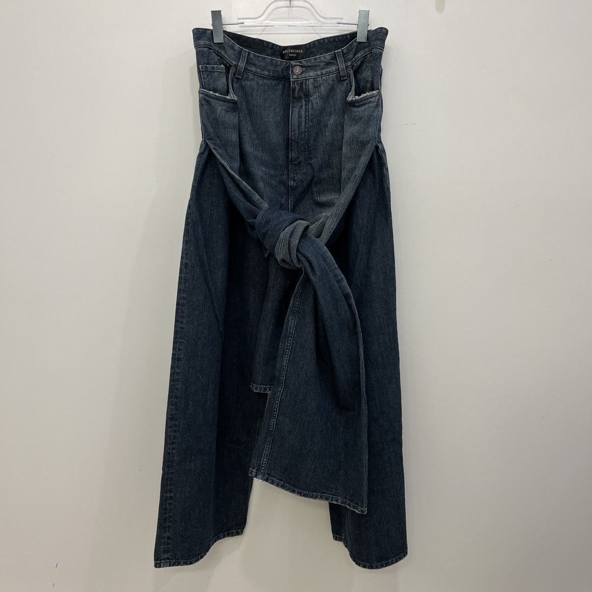 Balenciaga Balenciaga Double-Front Wide-Leg Unisex Denim AW23 Size US 34 / EU 50 - 2 Thumbnail
