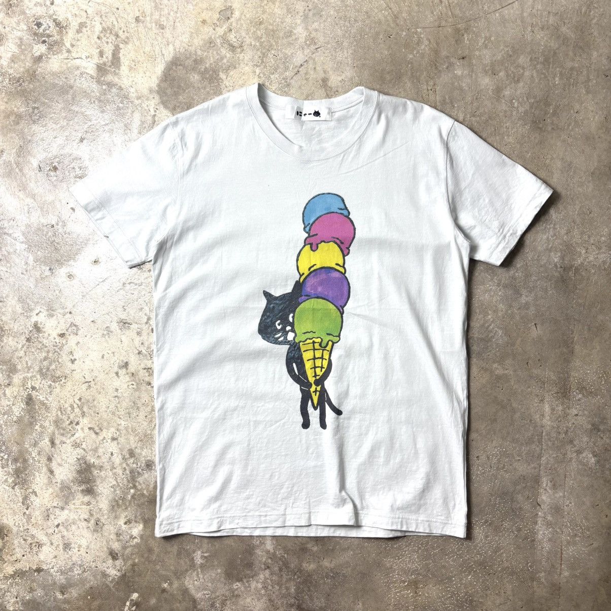 Issey Miyake × Ne-Net NE-NET ISSEY MIYAKE CAT T-SHIRT Size US M / EU 48-50 / 2 - 1 Thumbnail