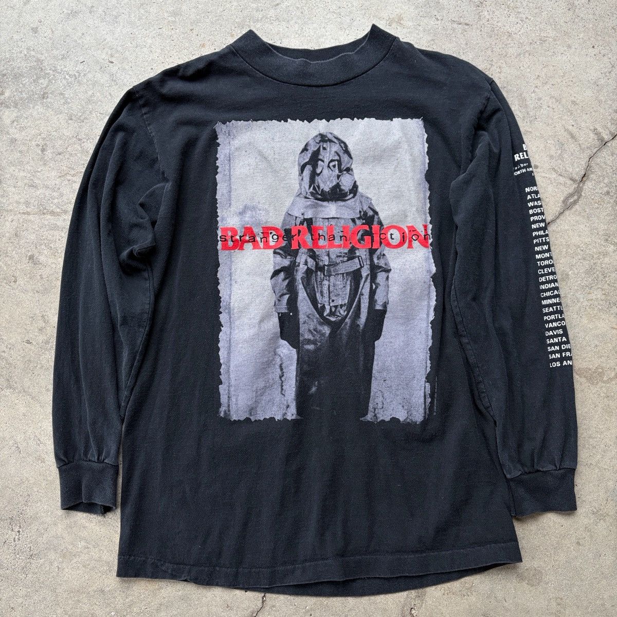 Vintage Vintage Bad Religion Stranger than fiction long sleeve Size US L / EU 52-54 / 3 - 1 Thumbnail