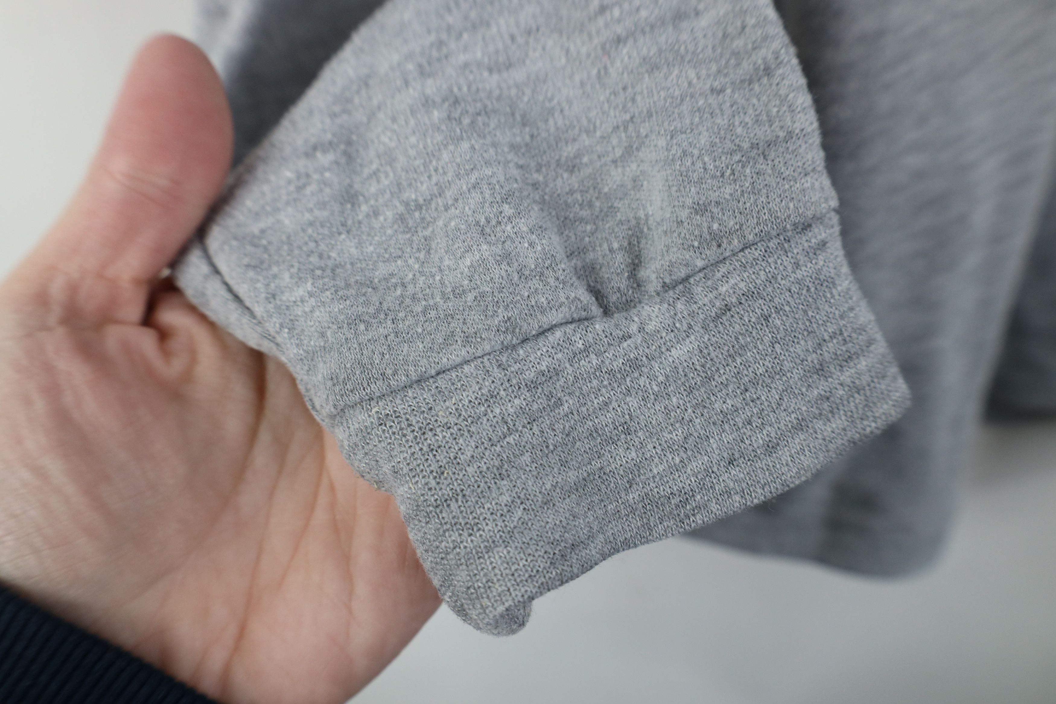 Vintage Vintage 90s Streetwear Long Sleeve Turtleneck T-Shirt Gray Size M / US 6-8 / IT 42-44 - 6 Thumbnail