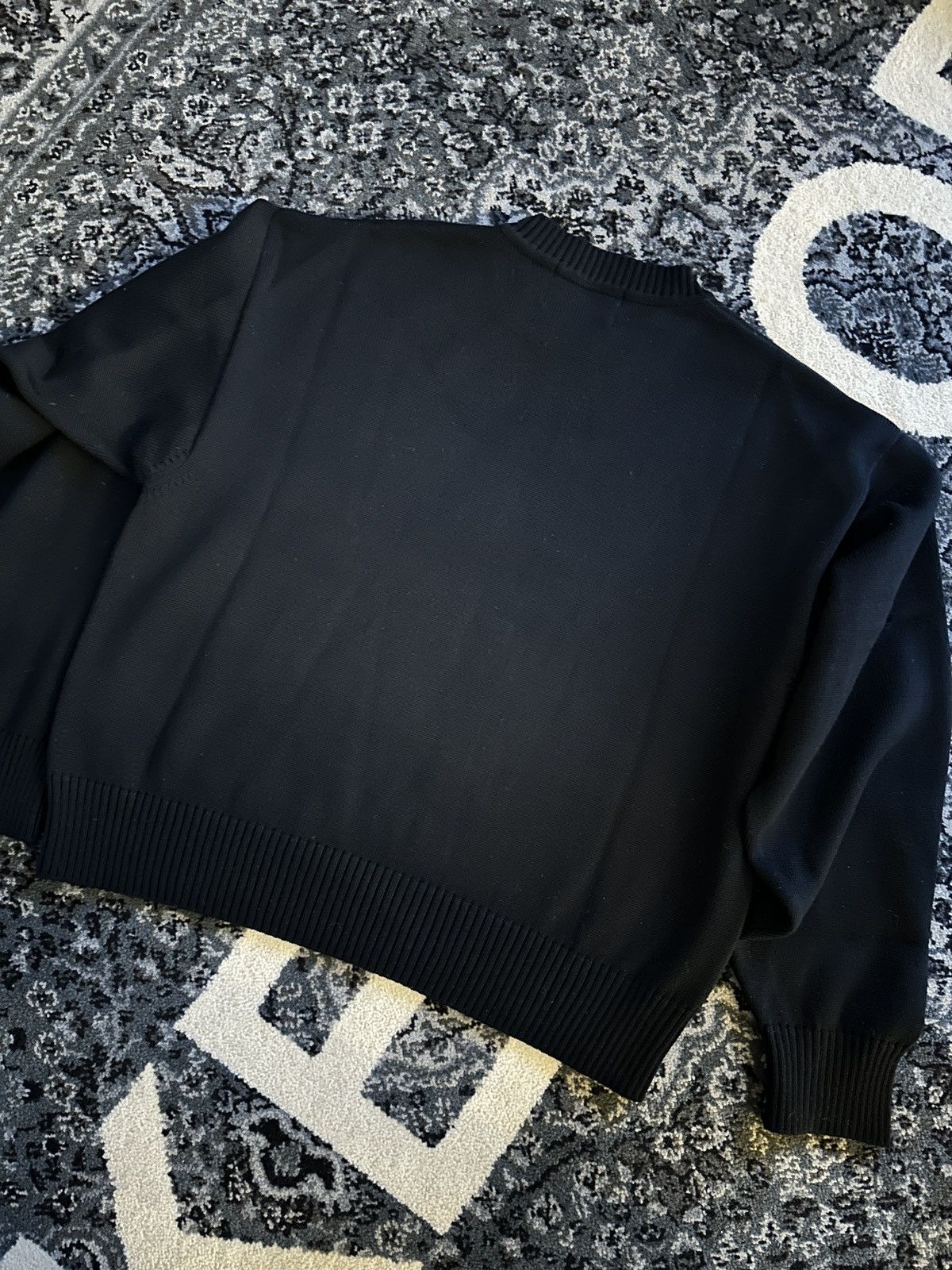 Heliot Emil Heliot Emil Wool Knit Black Sweater Size US L / EU 52-54 / 3 - 4 Thumbnail