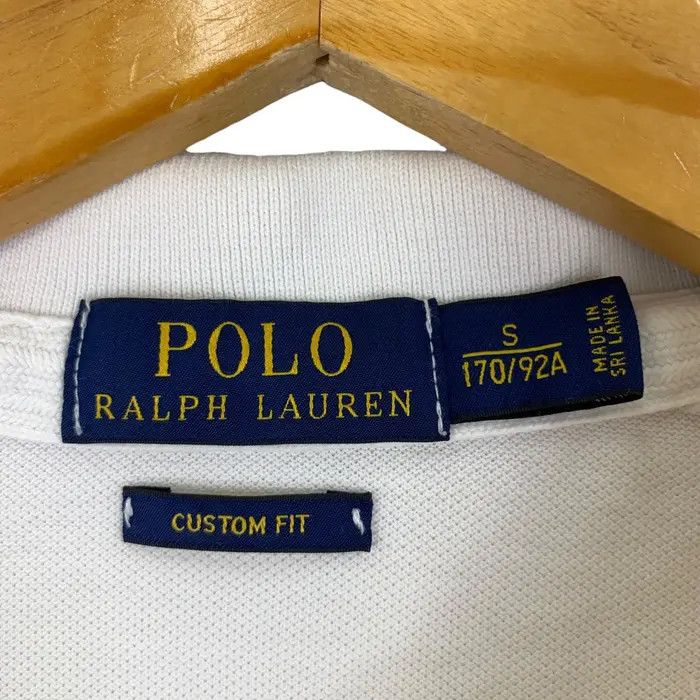 Polo Ralph Lauren Vintage POLO RALPH LAUREN P Embroidered Custom Fit Tee Shirt Size S / US 4 / IT 40 - 12 Thumbnail