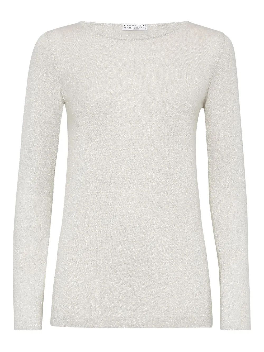 Brunello Cucinelli o1w1db10825 Sweater in Open White Size XL / US 12-14 / IT 48-50 - 1 Thumbnail