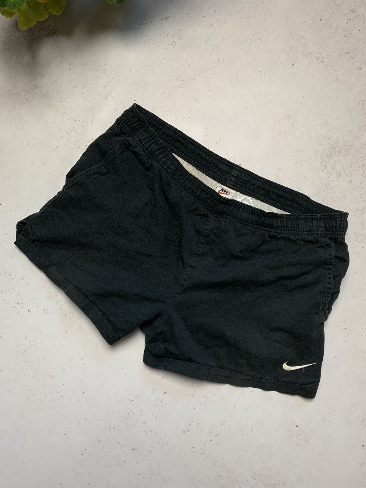 Nike × Vintage Vintage 90's Nike Running Shorts Sportwear Rare Y2K Drill L Size US 34 / EU 50 - 4 Thumbnail