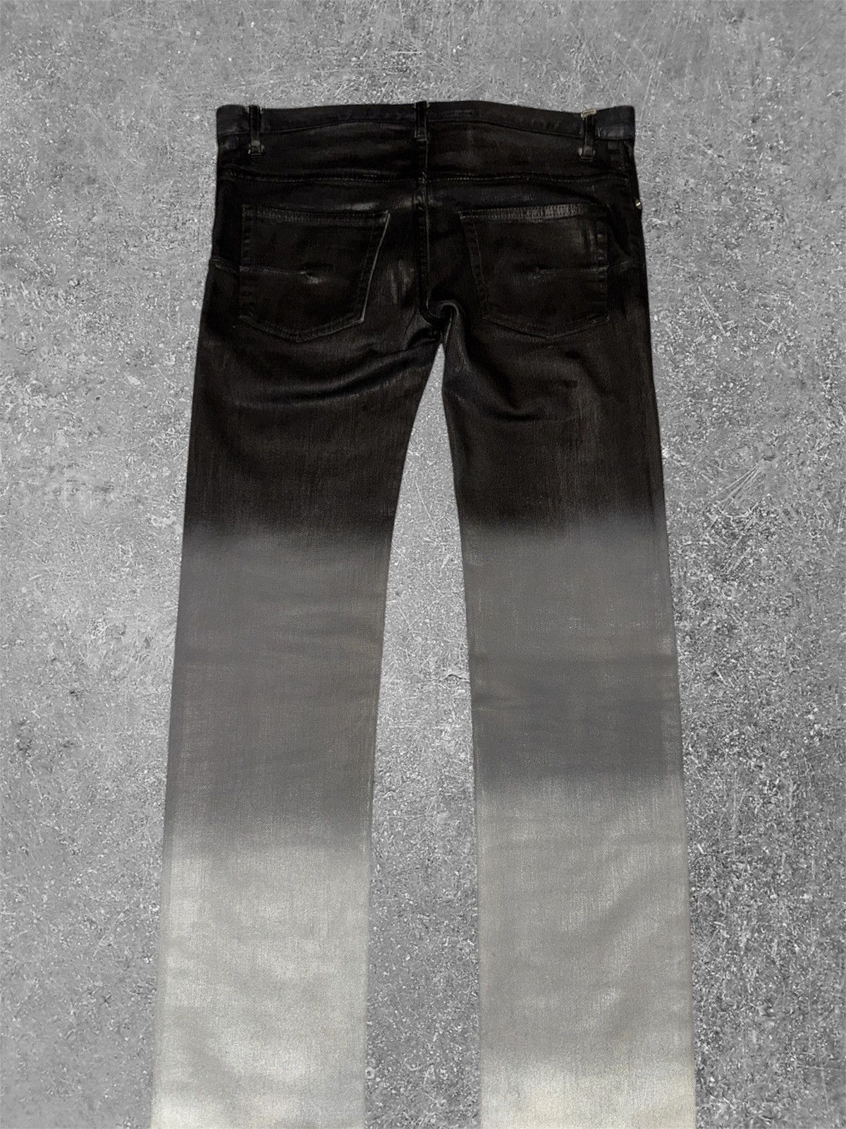 Dior Dior waxed gradient denim by kriss van Size US 27 - 5 Thumbnail