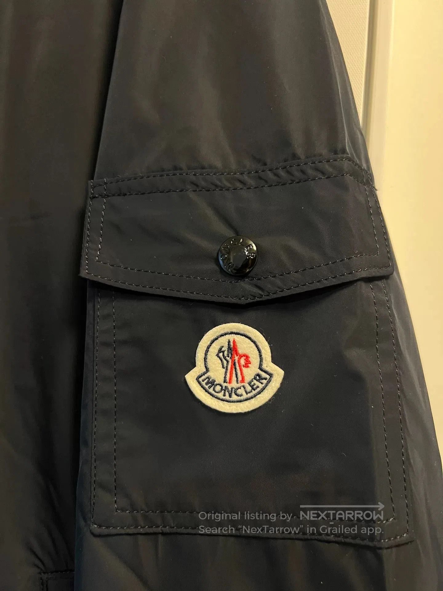 Other Moncler Men's Black Jacket with Detachable Hood. Size US M / EU 48-50 / 2 - 7 Thumbnail