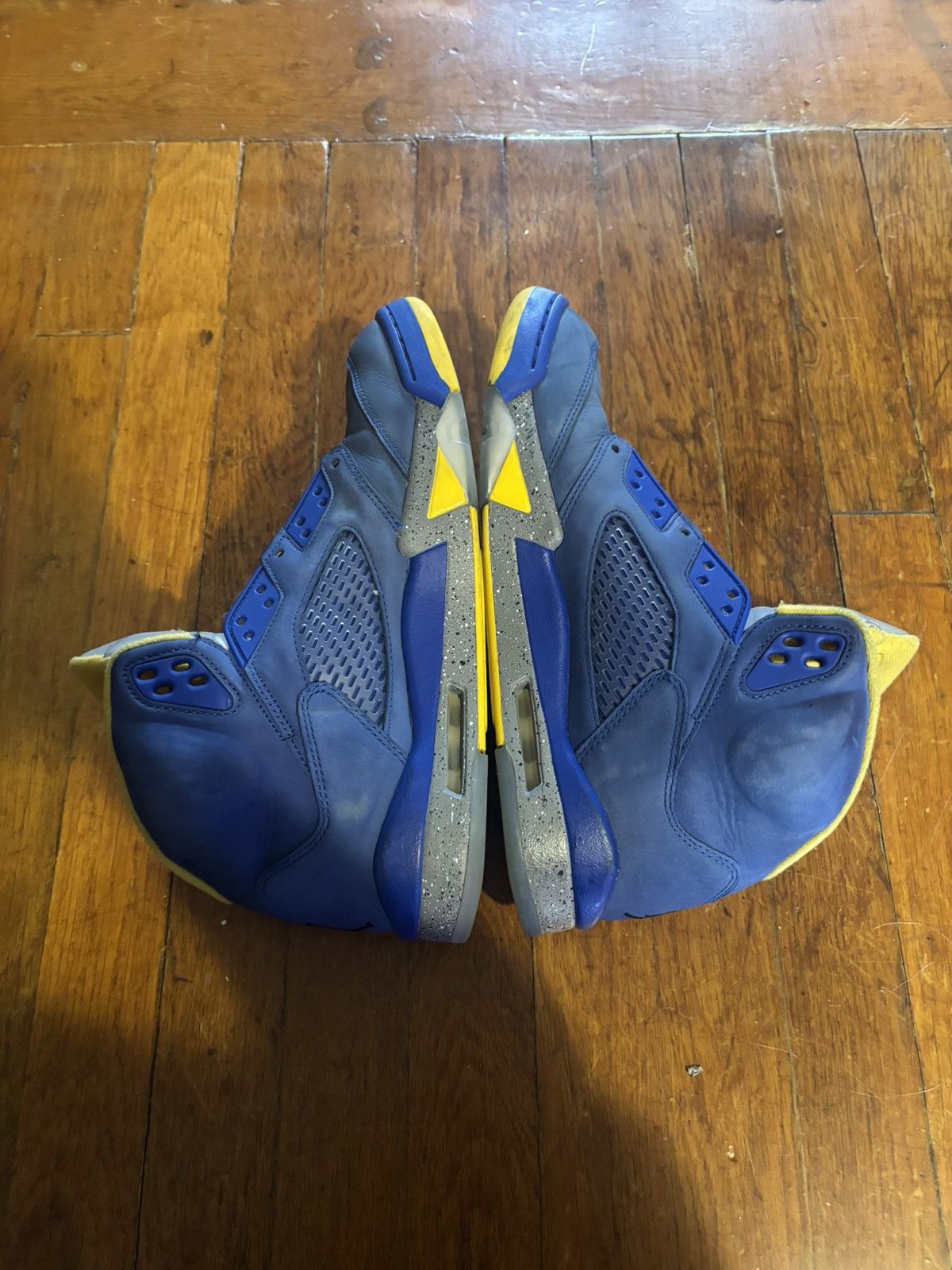 Jordan Brand Nike Air Jordan 5 Retro JSP "Laney Varsity Royal" sneaker Size US 10.5 / EU 43-44 - 2 Thumbnail