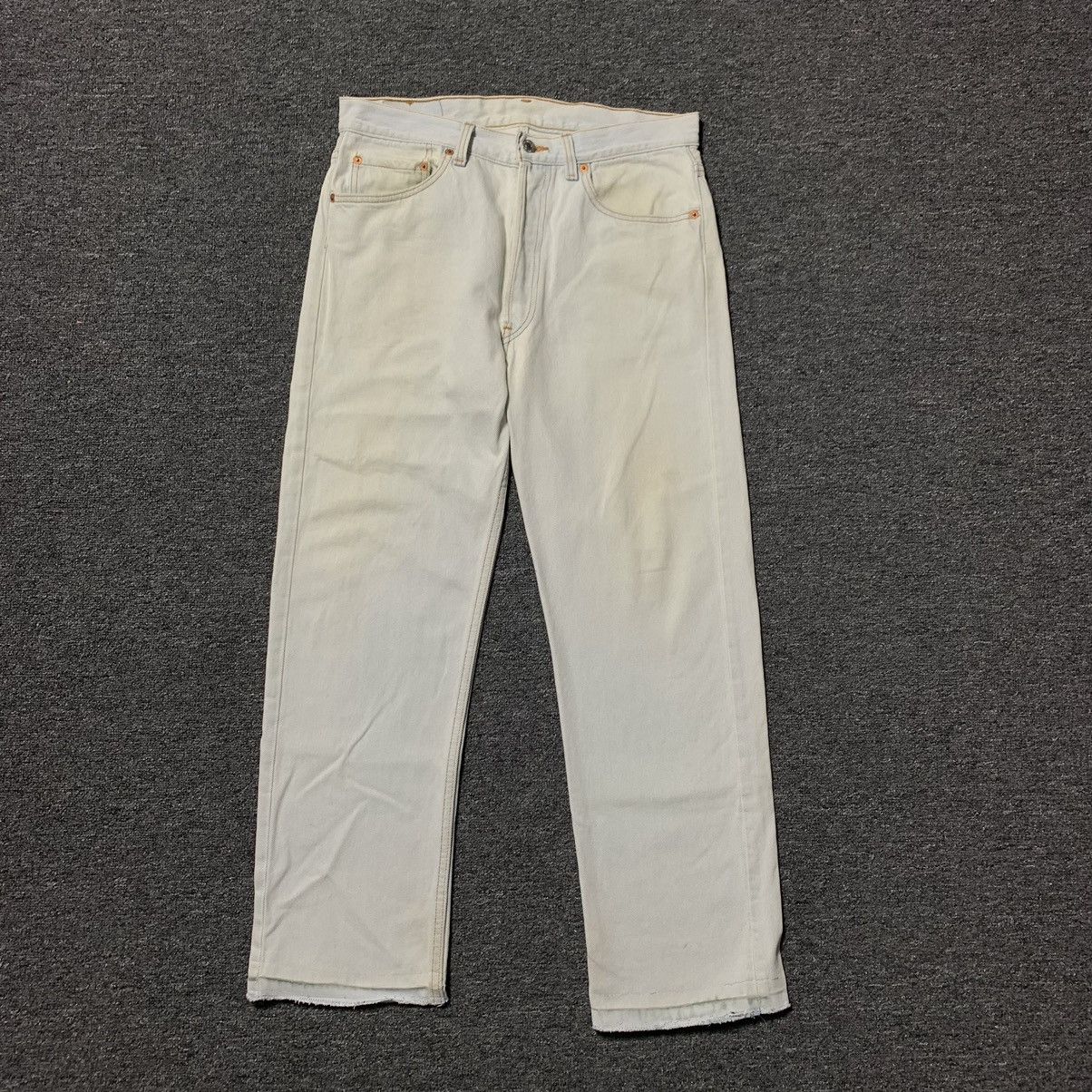 Levi's 80s Vintage Levi's 501 Made In USA Distressed Jeans 33x32 Size US 33 - 11 Thumbnail