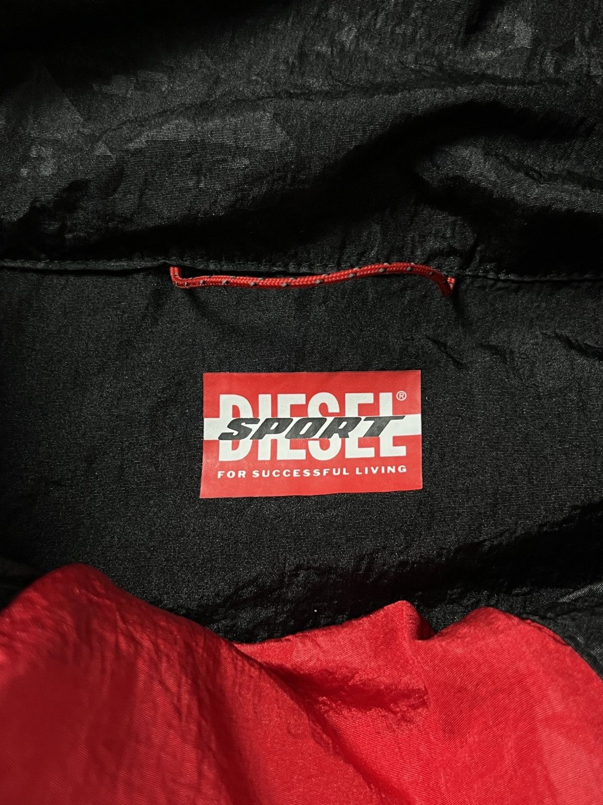 Diesel 🔥RRP $350 DIESEL SPORT 2025 MONOGRAM ANORAK NYLON JACKET Size US M / EU 48-50 / 2 - 16 Thumbnail