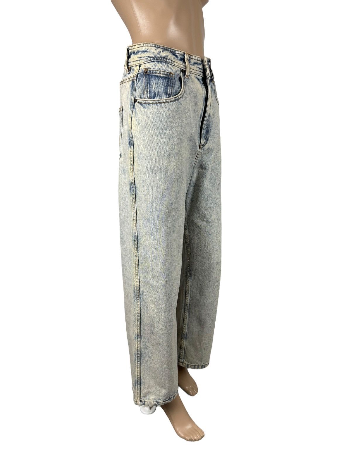Sezane Sezane Denim Wide Leg Jeans Cotton size 36 Size 26" / US 2 / IT 38 - 6 Thumbnail