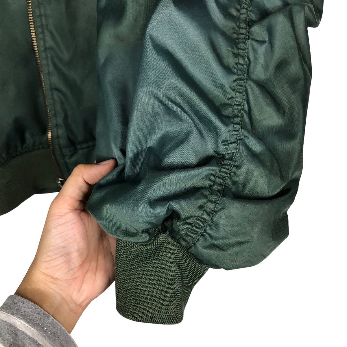 Japanese Brand 🔥Riot Riot Vintage Fly Bomber Jacket World Island Japan Size US L / EU 52-54 / 3 - 15 Thumbnail