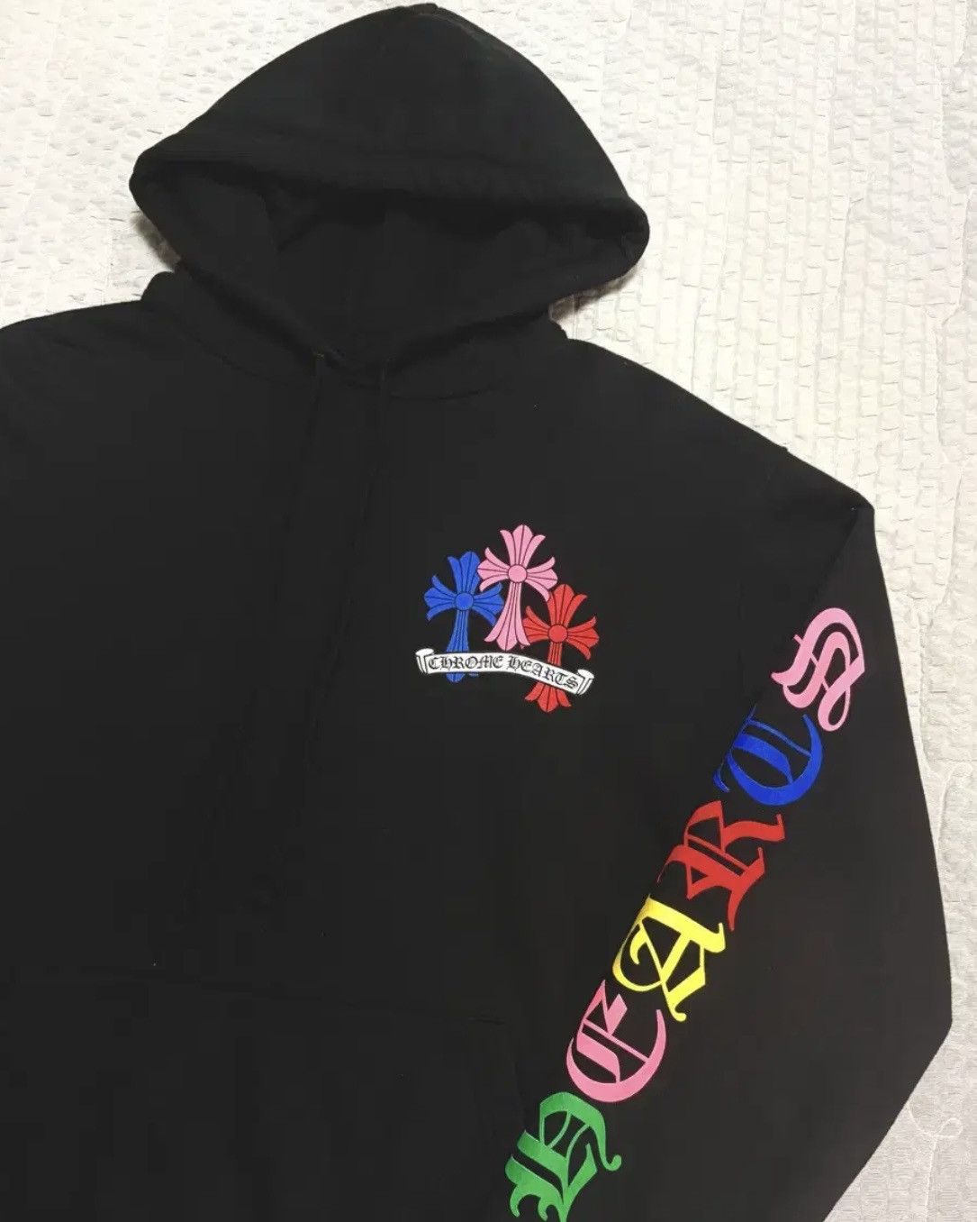 Chrome Hearts *rare*Multicolor Cross Hoodie Size US S / EU 44-46 / 1 - 3 Thumbnail