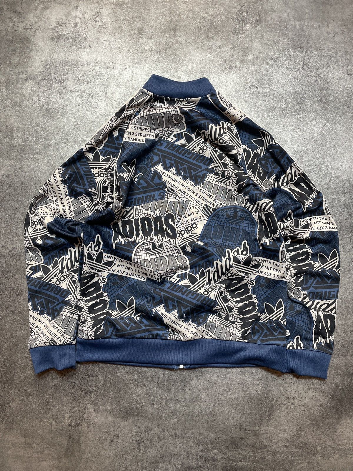 Adidas 🔥Offers🔥Adidas Sweatshirt Zip Hype Streetwear Size US XXS / EU 40 - 4 Thumbnail
