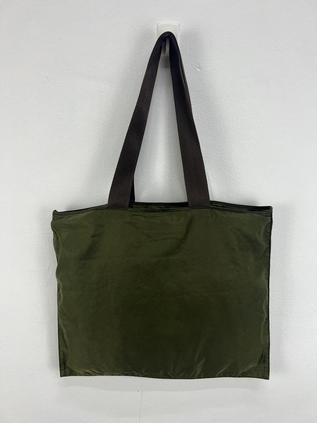 Prada Vintage Prada Nylon Tote Shoulder Bag Size ONE SIZE - 2 Thumbnail