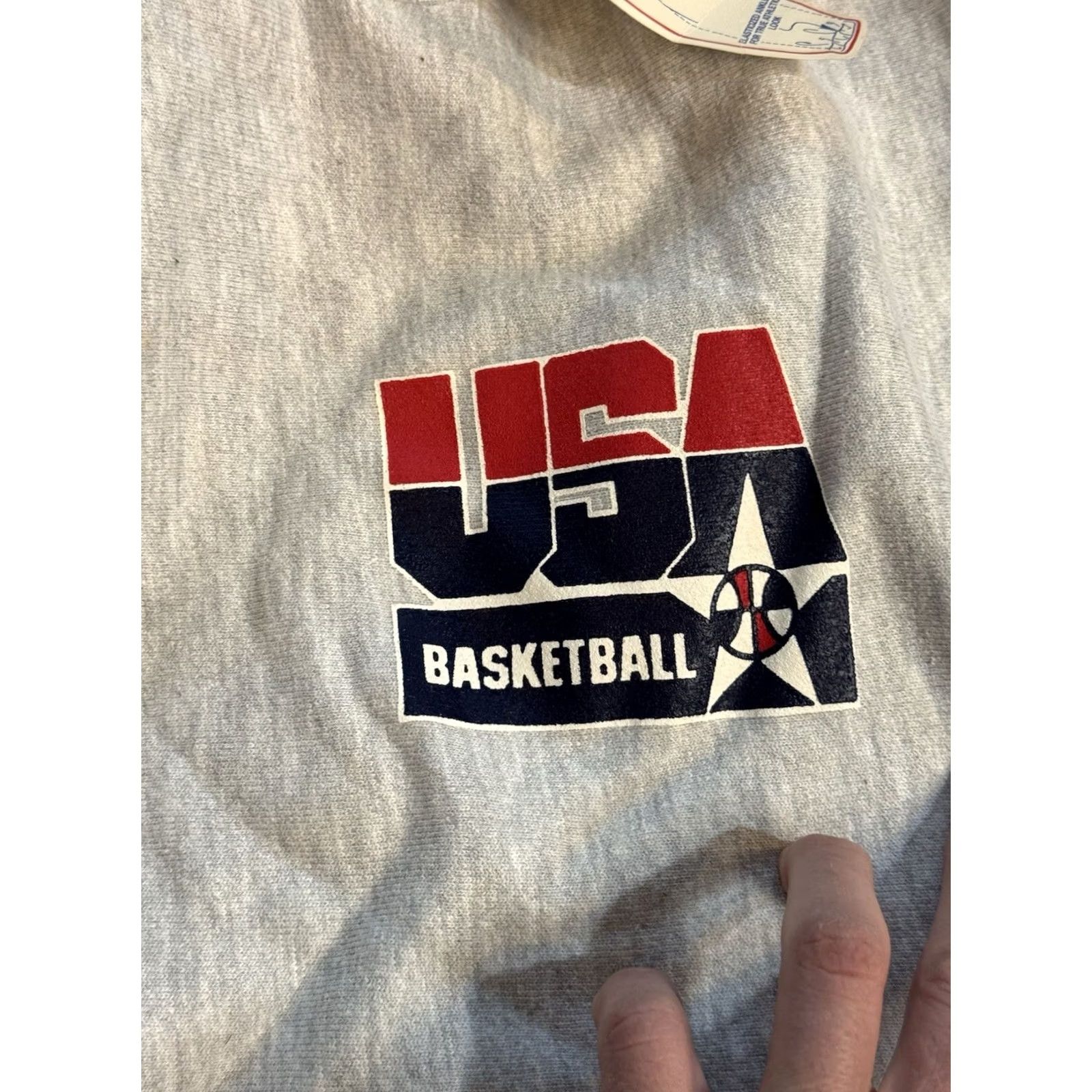Champion VINTAGE Champion Reverse Weave Sweatpants Sz L USA Basketball 1989 DEADSTOCK NWT Size US 33 - 3 Thumbnail