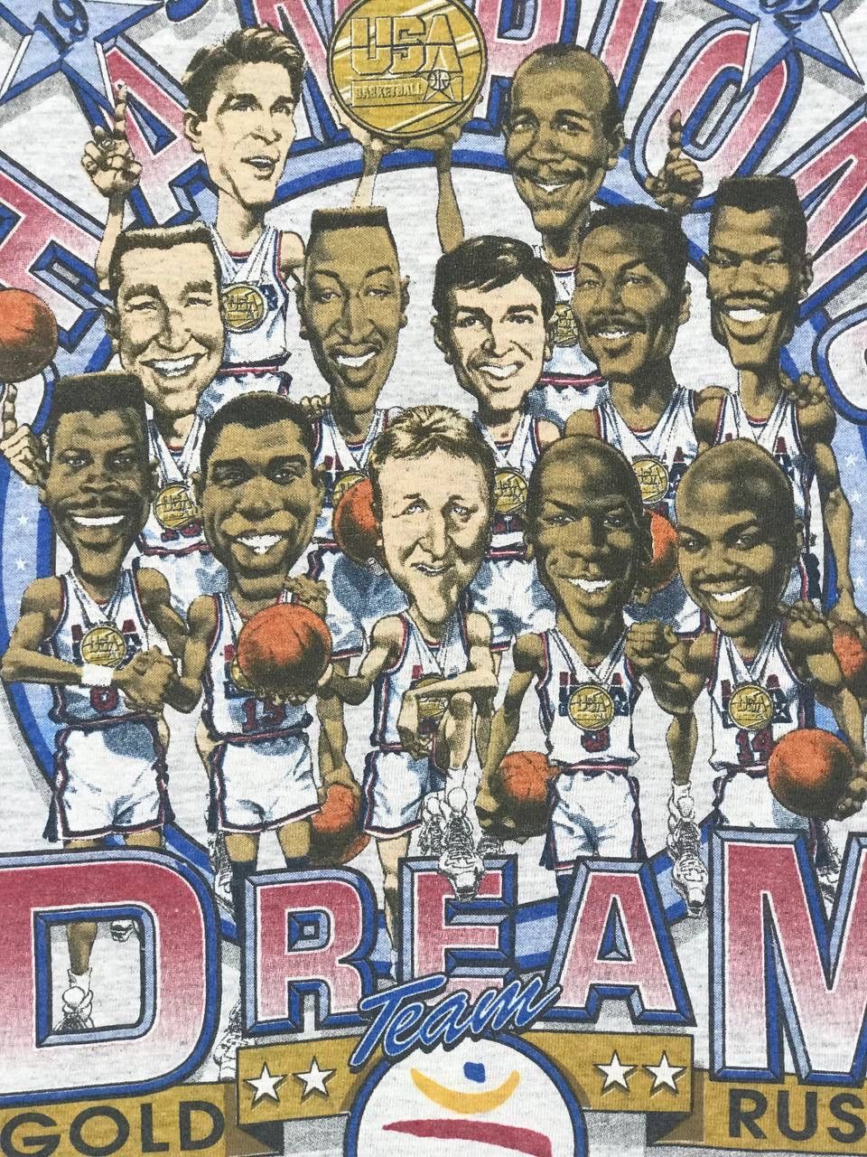 NBA × Vintage Vintage rare Basketball Dream team 1992 Olympic Barcelona Size US L / EU 52-54 / 3 - 4 Thumbnail