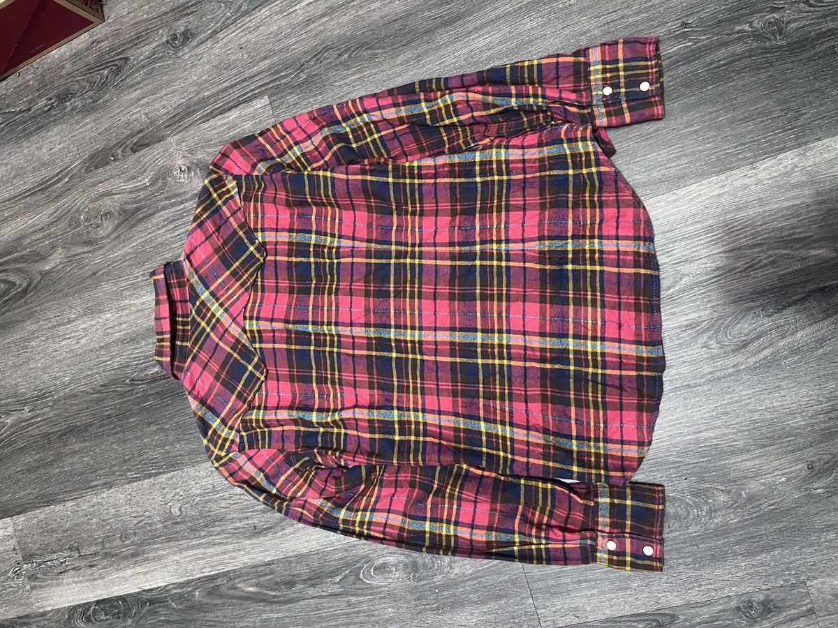 Hysteric Glamour Back Number Women Flannel Shirt Size L / US 10 / IT 46 - 9 Thumbnail