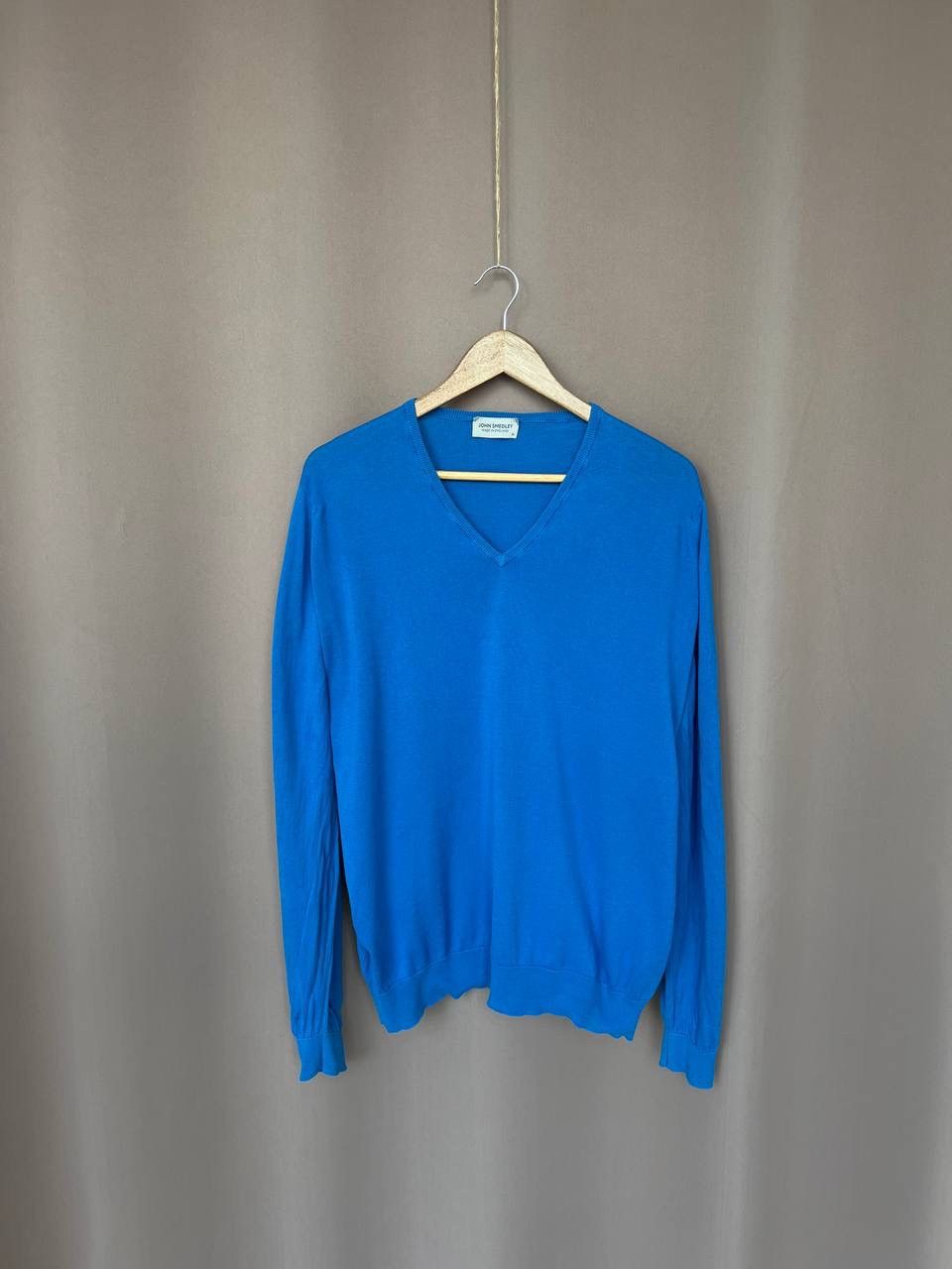 John Smedley John Smedley V-Neck Sweater Mens Size XL Jumper Size US XL / EU 56 / 4 - 1 Thumbnail