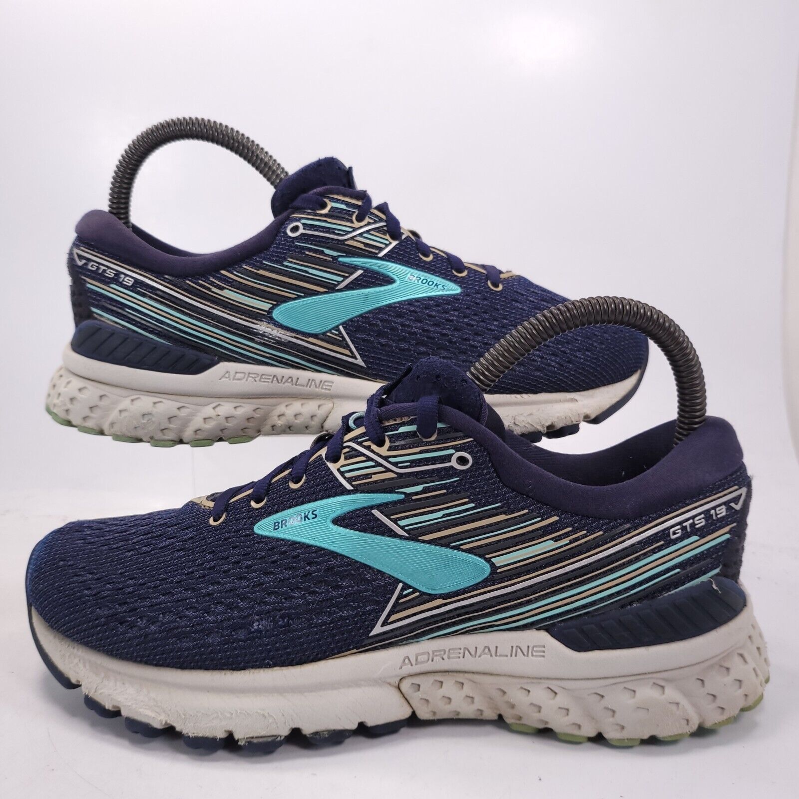 Brooks Brooks Adrenaline GTS 19 Shoe Womens Size 7 1202841B450 Blue Size US 7 / IT 37 - 5 Thumbnail