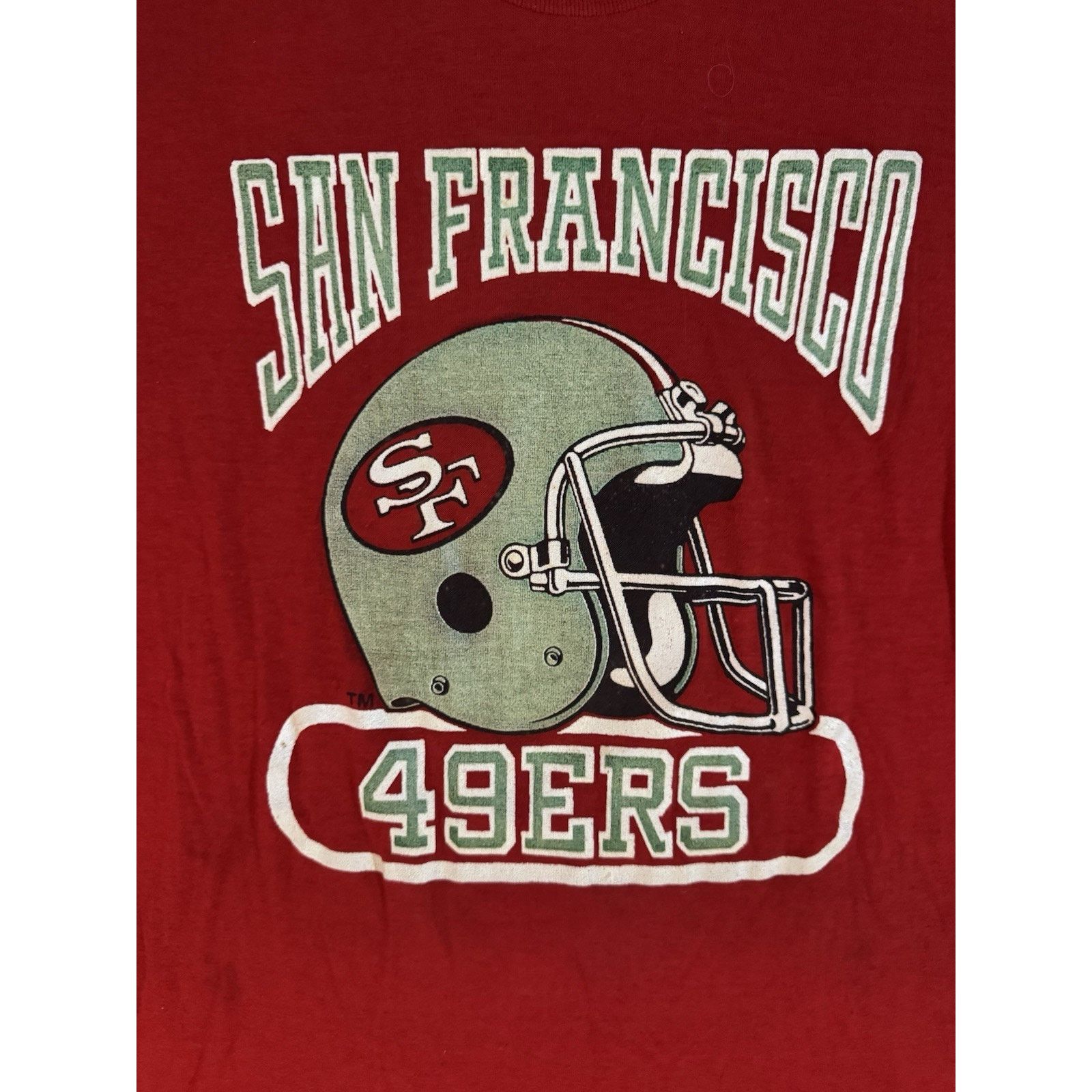 Logo 7 Vintage 80s San Francisco 49ers T-Shirt Men’s Size Large Size US L / EU 52-54 / 3 - 2 Thumbnail