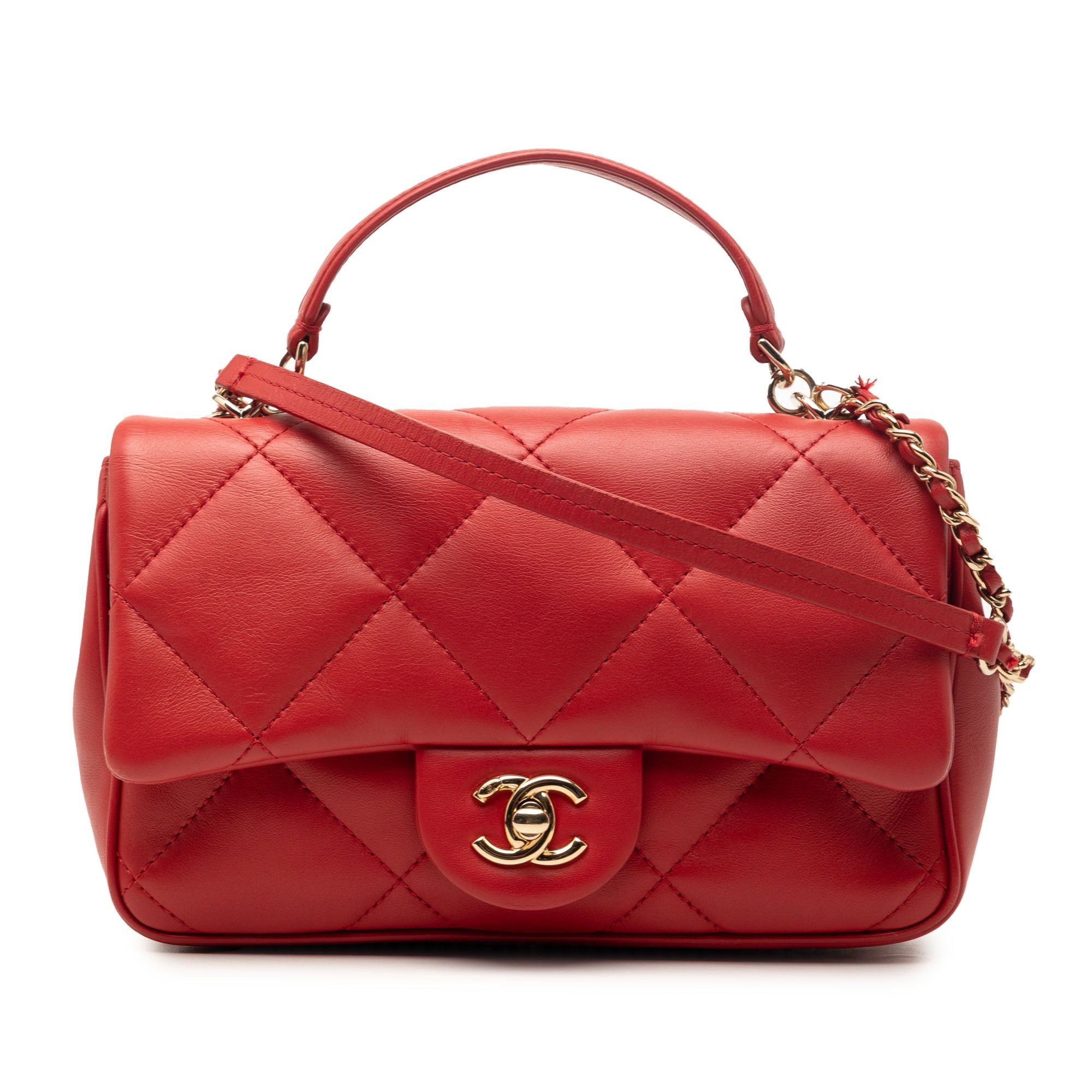 Chanel Small Lambskin Easy Carry Flap Size ONE SIZE - 1 Thumbnail