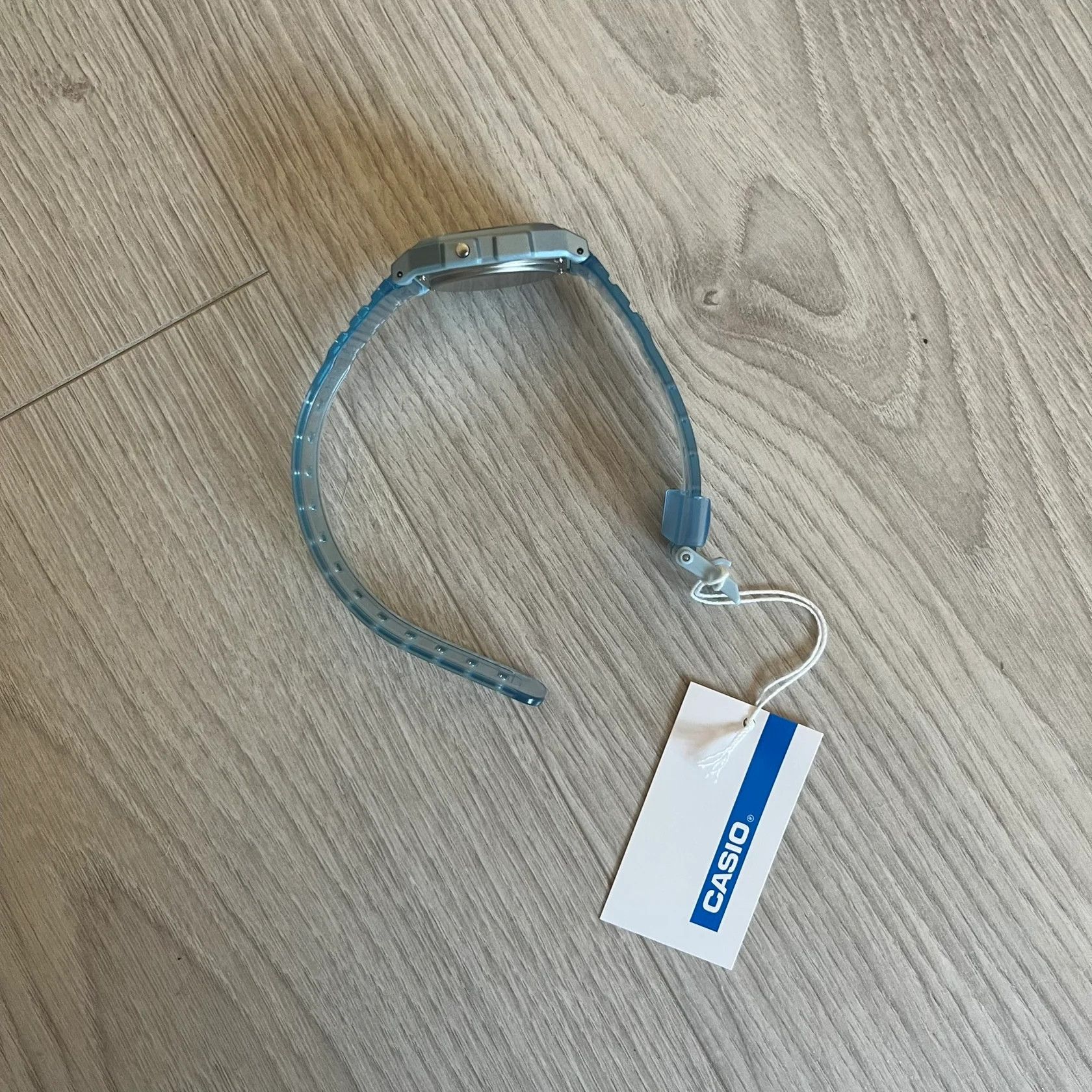 Casio Casio F-91W "Ocean Eyes" Blue Digital Watch Size ONE SIZE - 6 Thumbnail