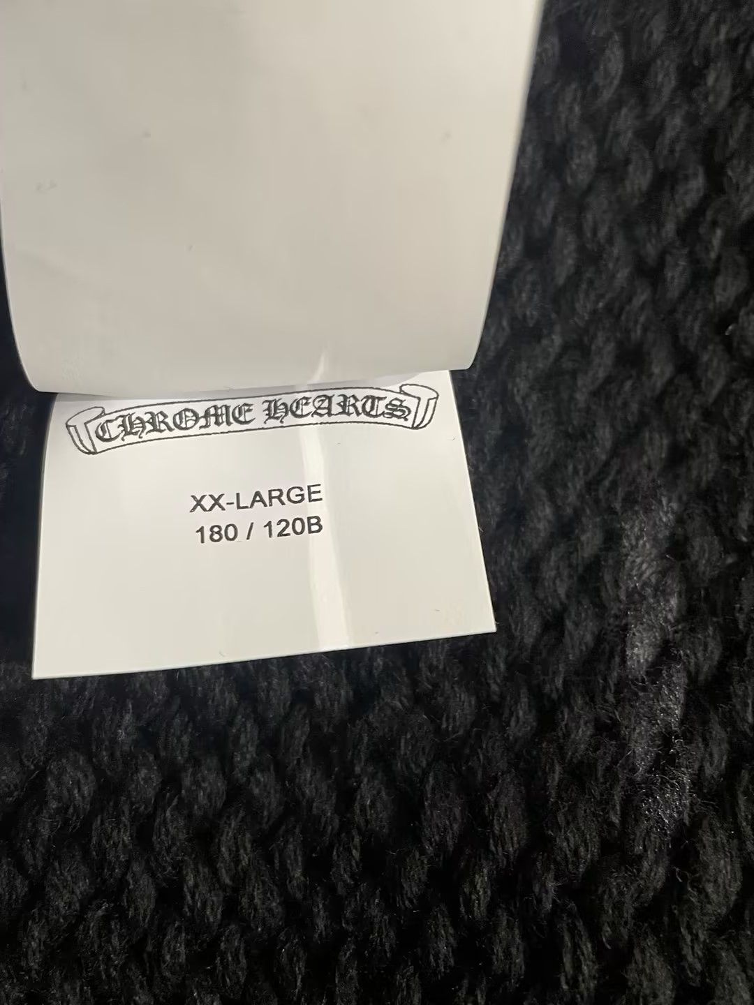 Chrome Hearts Chrome Hearts Leather Patch Cotton Rollneck Knit Sweater Size US XXL / EU 58 / 5 - 9 Thumbnail