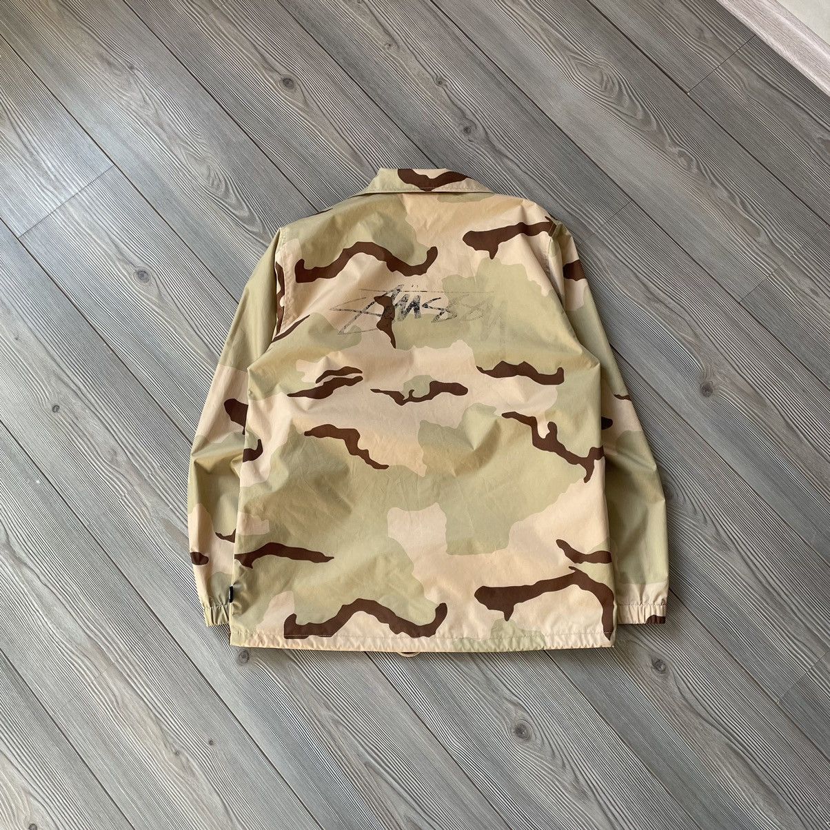 Stussy Rare Stussy Double Side Logo Nylon Camo Coach Jacket Size US M / EU 48-50 / 2 - 4 Thumbnail