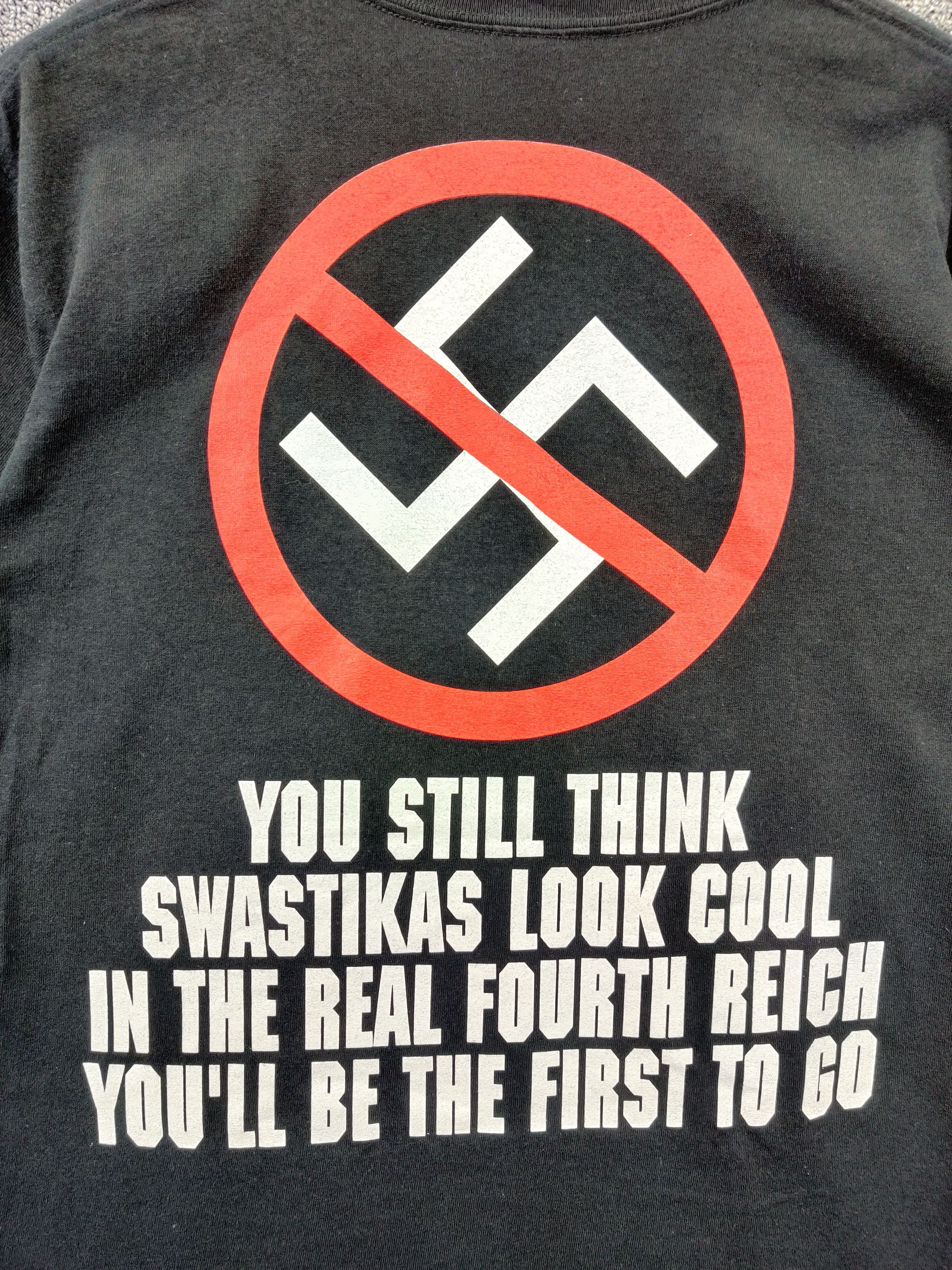 Band Tees Vintage Napalm Death Nazi Punks Fuck Off Tee Tshirt Size US M / EU 48-50 / 2 - 7 Thumbnail