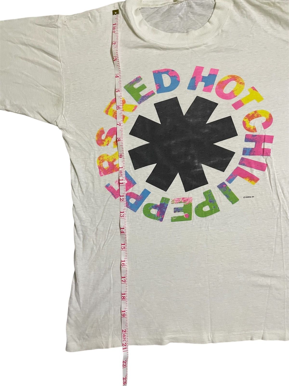 Band Tees × Vintage RARE VINTAGE RED HOT CHILLI PEPPERS 1989 PROMO TEE Size US XS / EU 42 / 0 - 10 Thumbnail