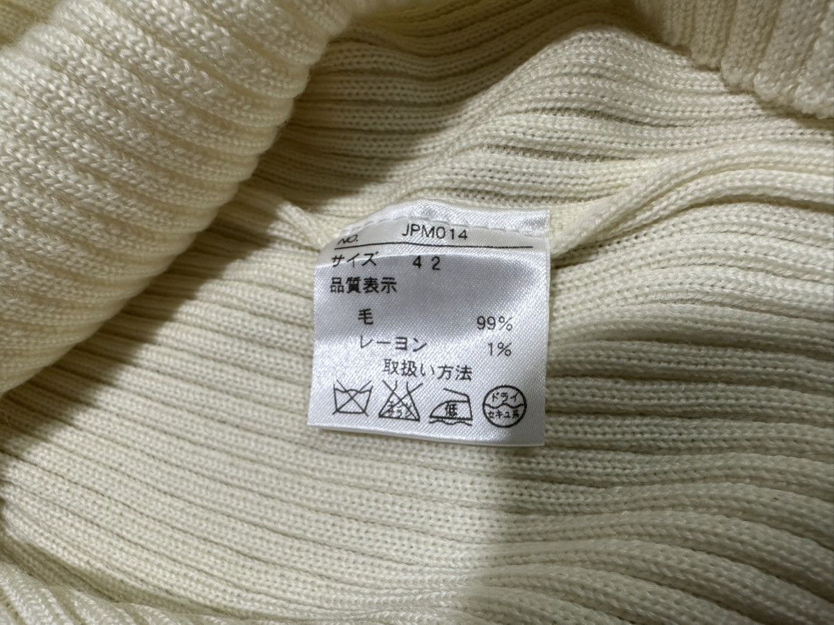 Jean Paul Gaultier 🔥Rare Vintage JPG Turtleneck Knit Sweater Measure Tape Size US L / EU 52-54 / 3 - 6 Thumbnail