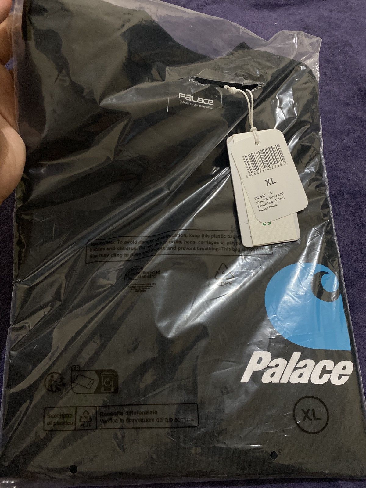 Palace Carhartt WIP Logo Longsleeve