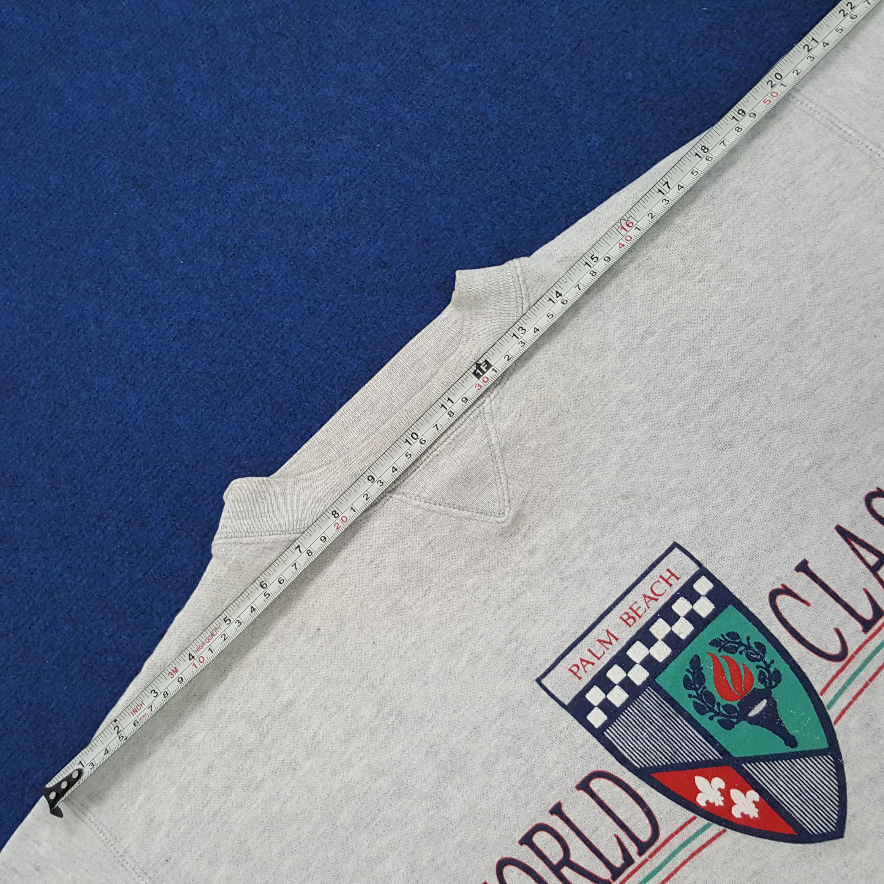 Vintage Vintage PALM BEACH WORLD CLASS Streetwear Sweatshirt Size US XL / EU 56 / 4 - 10 Thumbnail